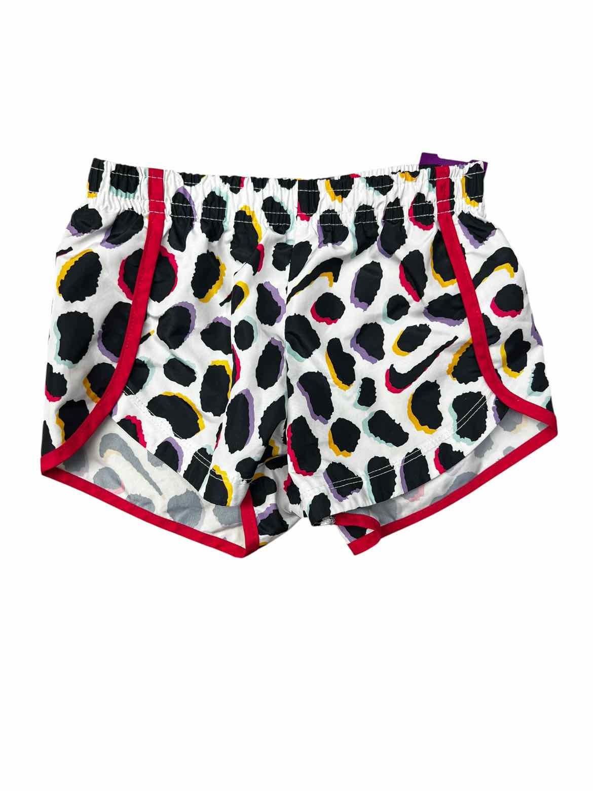 Nike (B) White Print Toddler Size 3 ShortAthletic