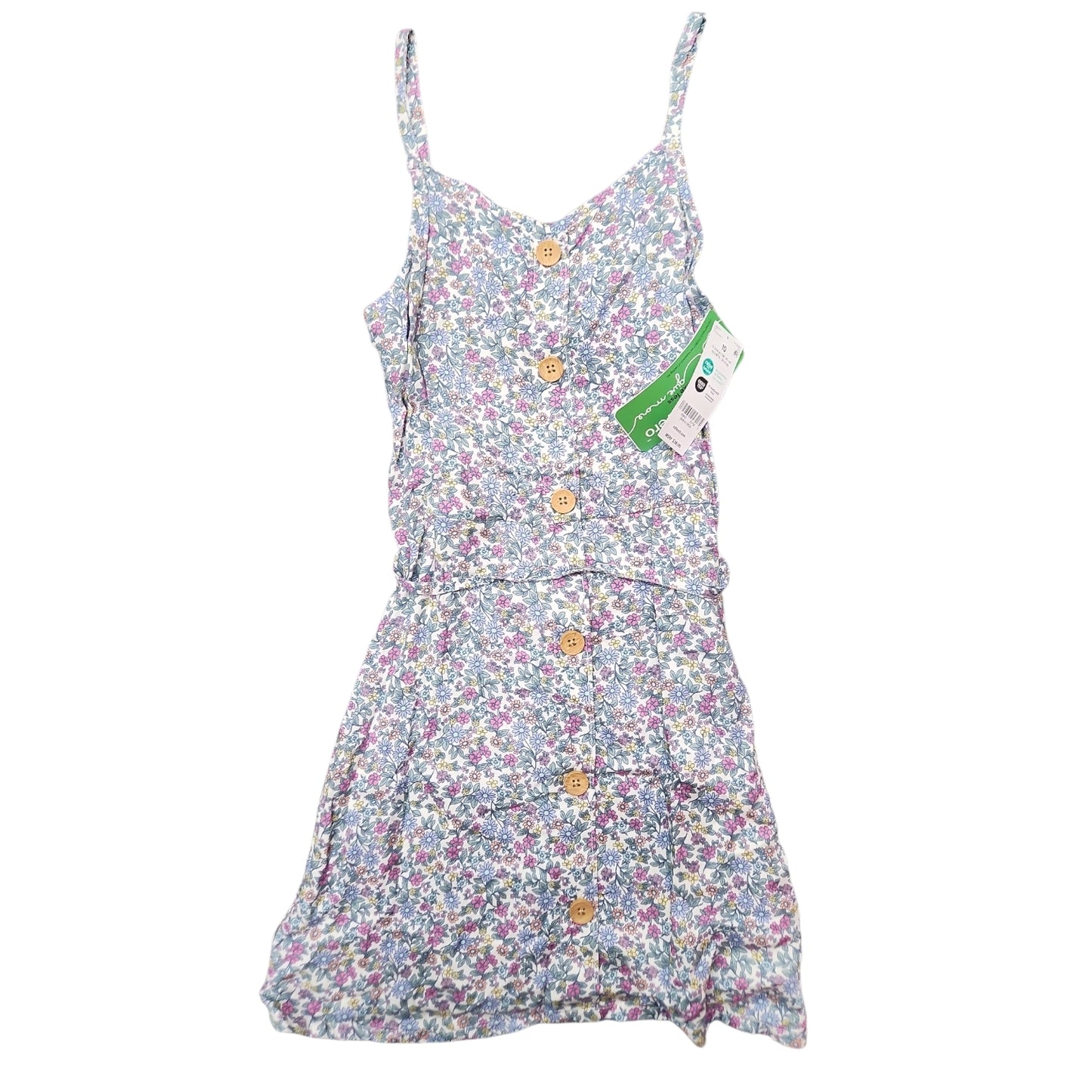 OshKosh BGosh (B) Floral Youth Size 8-10 Girl's Sundress