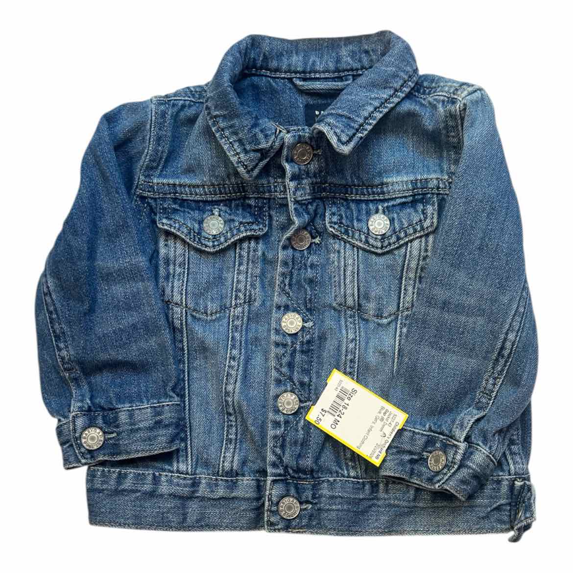 Gap (B) Blue Infant Size 18-24 MO Girl's Jacket Denim