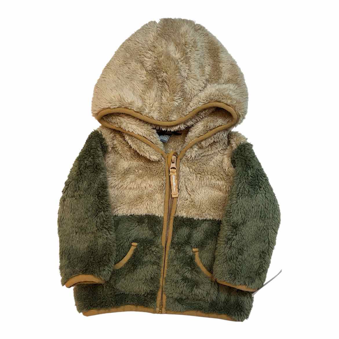 Eddie Bauer (B) Tan Infant Size 3-6 MO Boy's Jacket Fleece