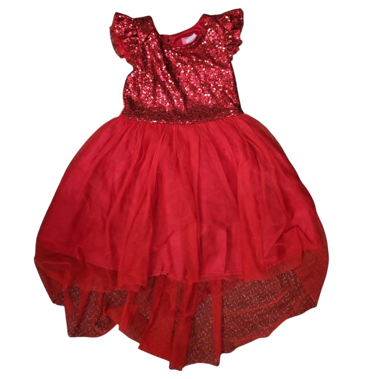 Zunie (C) Red Toddler Size 4-5 Girl's PartyDress