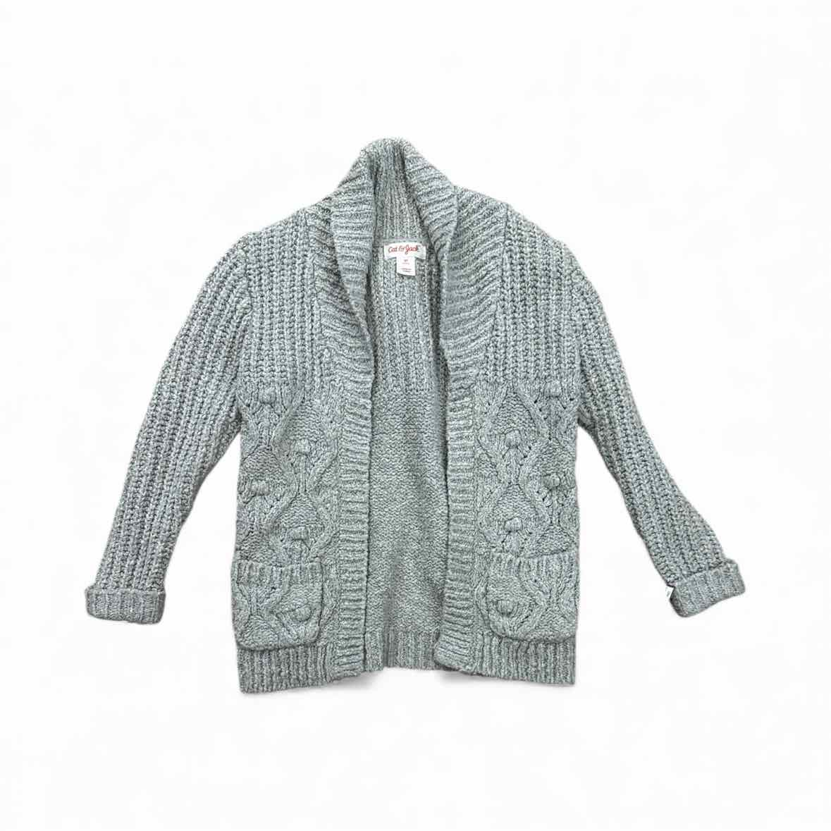 Cat and Jack (D) Grey Toddler Size 3T SweaterLight