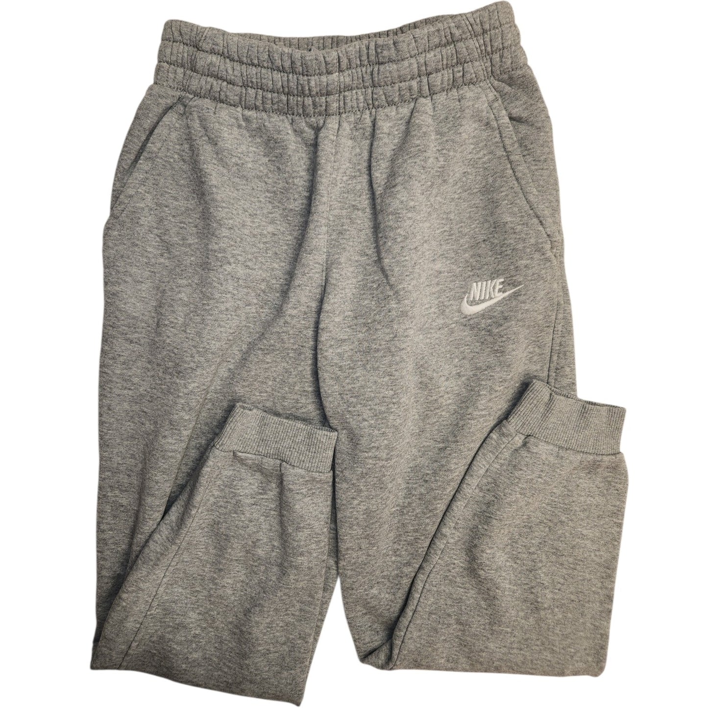 Nike (B) Grey Youth Size 10-12 Girl's Sweatpant