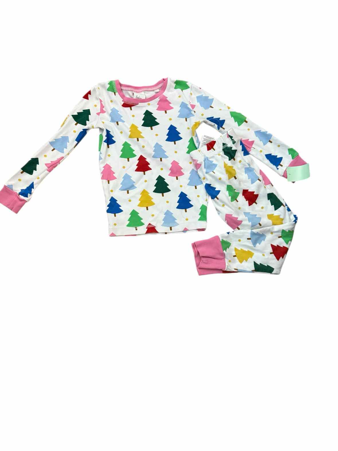 Mini Boden (A) White Print Toddler Size 5 2PCSleepwear