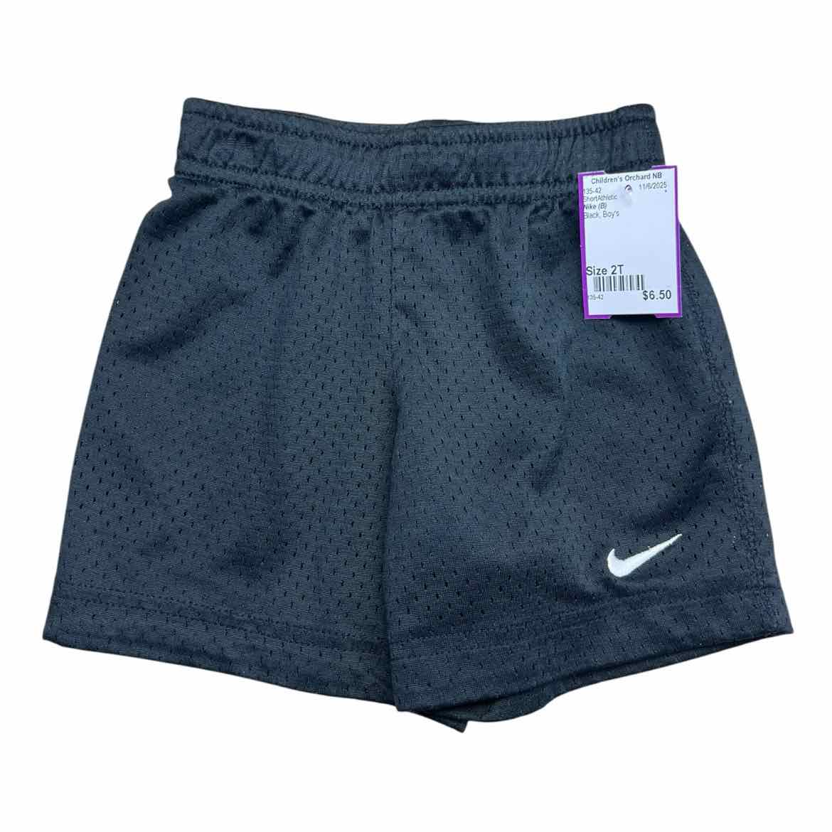 Nike (B) Black Toddler Size 2T ShortAthletic