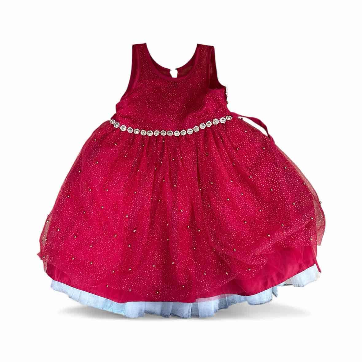 American Princess (A) Red Youth Size 6 PartyDress