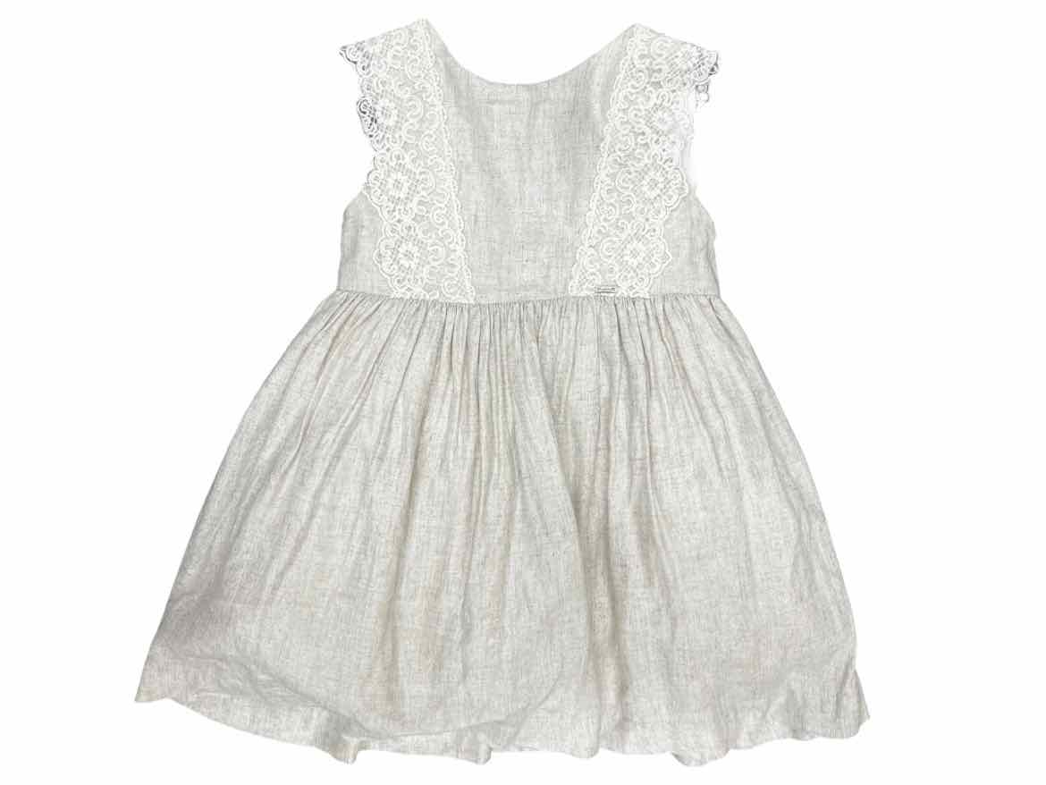 Mayoral (B) Gold Toddler Size 3 Girl's PartyDress