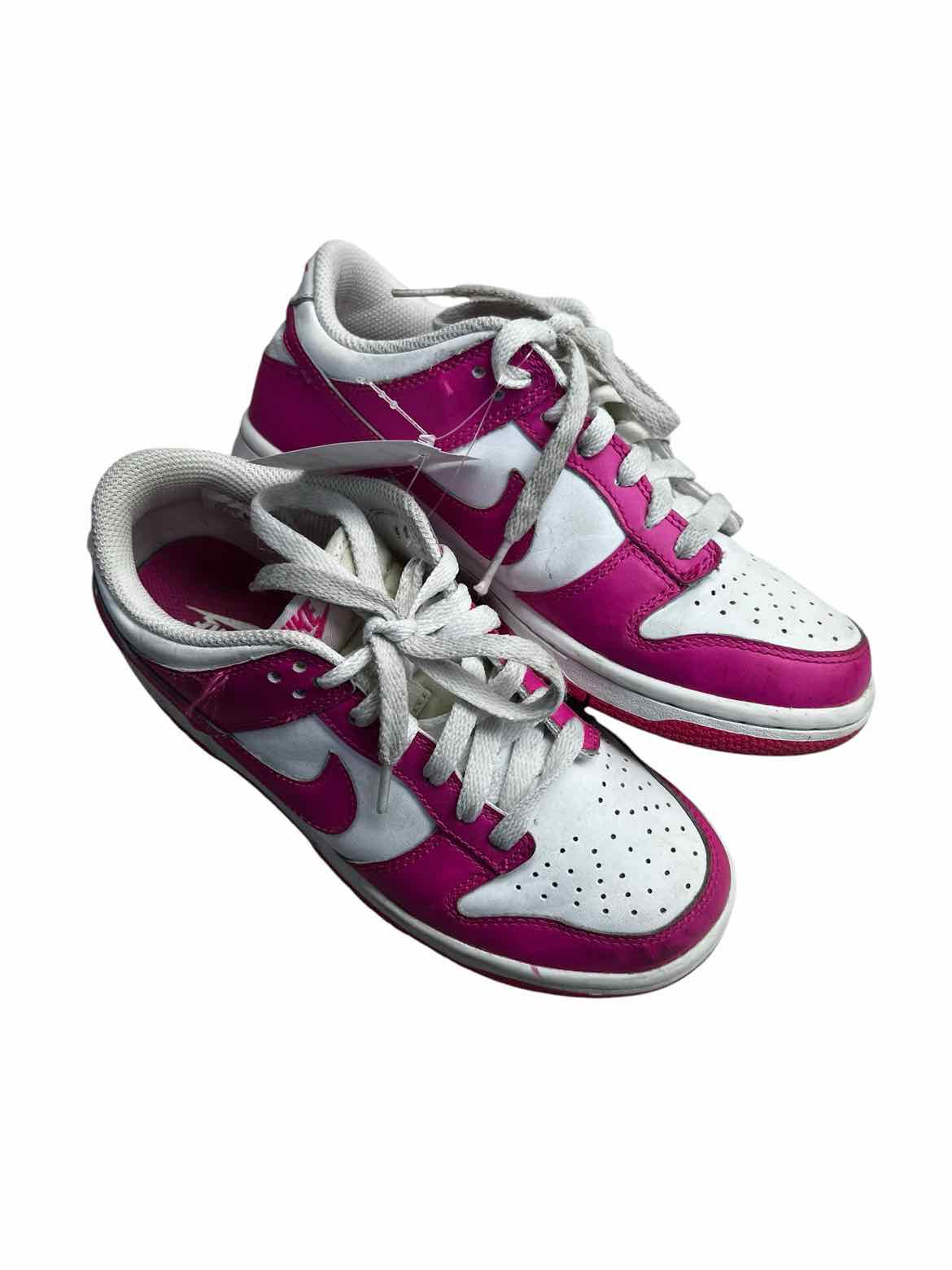 Nike (B) Pink Youth Shoe Size 4.5 (Youth) Girl's Casual Shoes