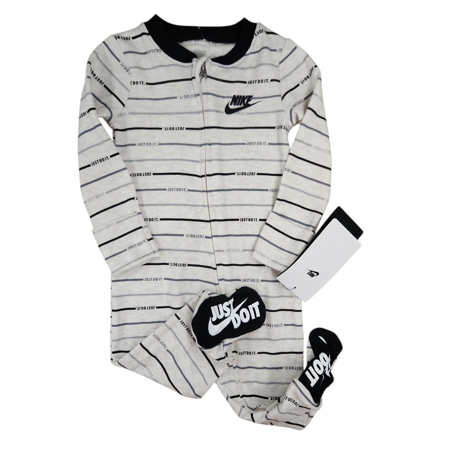 Nike (B) Beige Infant Size 6 MO Boy's 1PCSleepwear