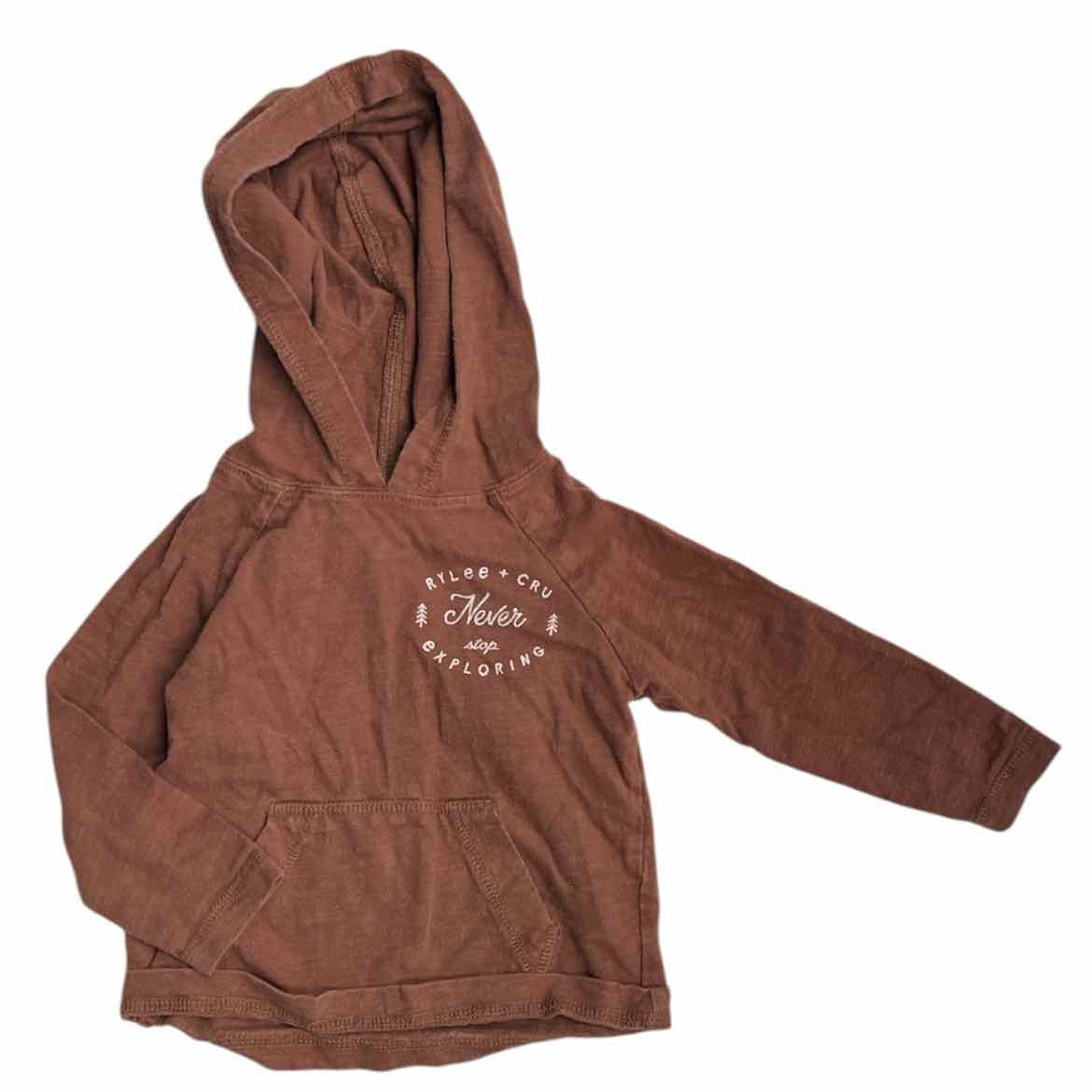 Rylee + Crew (B) Rust Infant Size 6-12 MO Boy's LSTopBasic