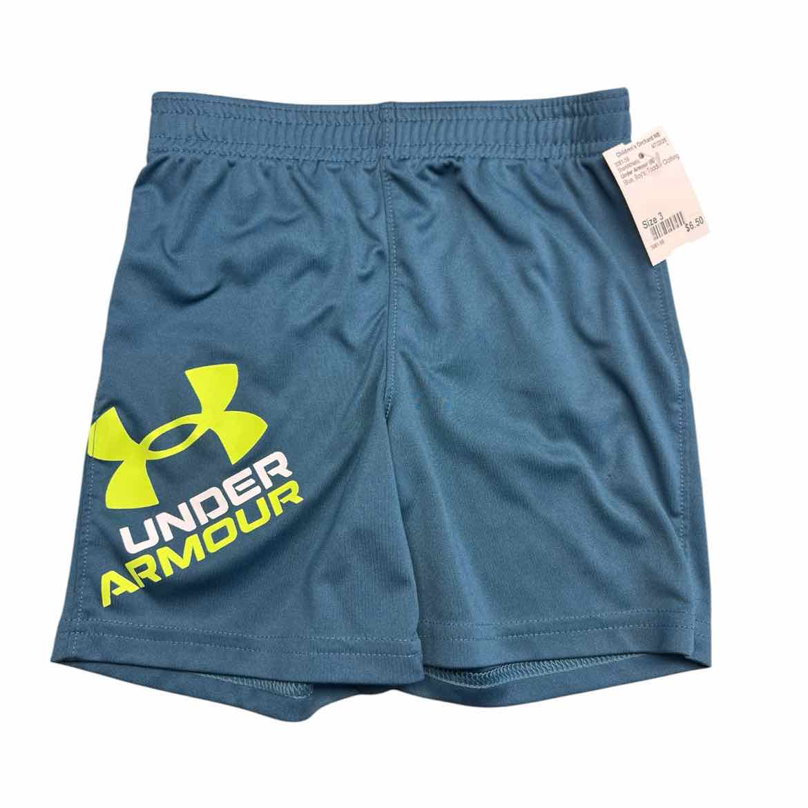 Under Armour (B) Blue Toddler Size 3 Boy's ShortAthletic