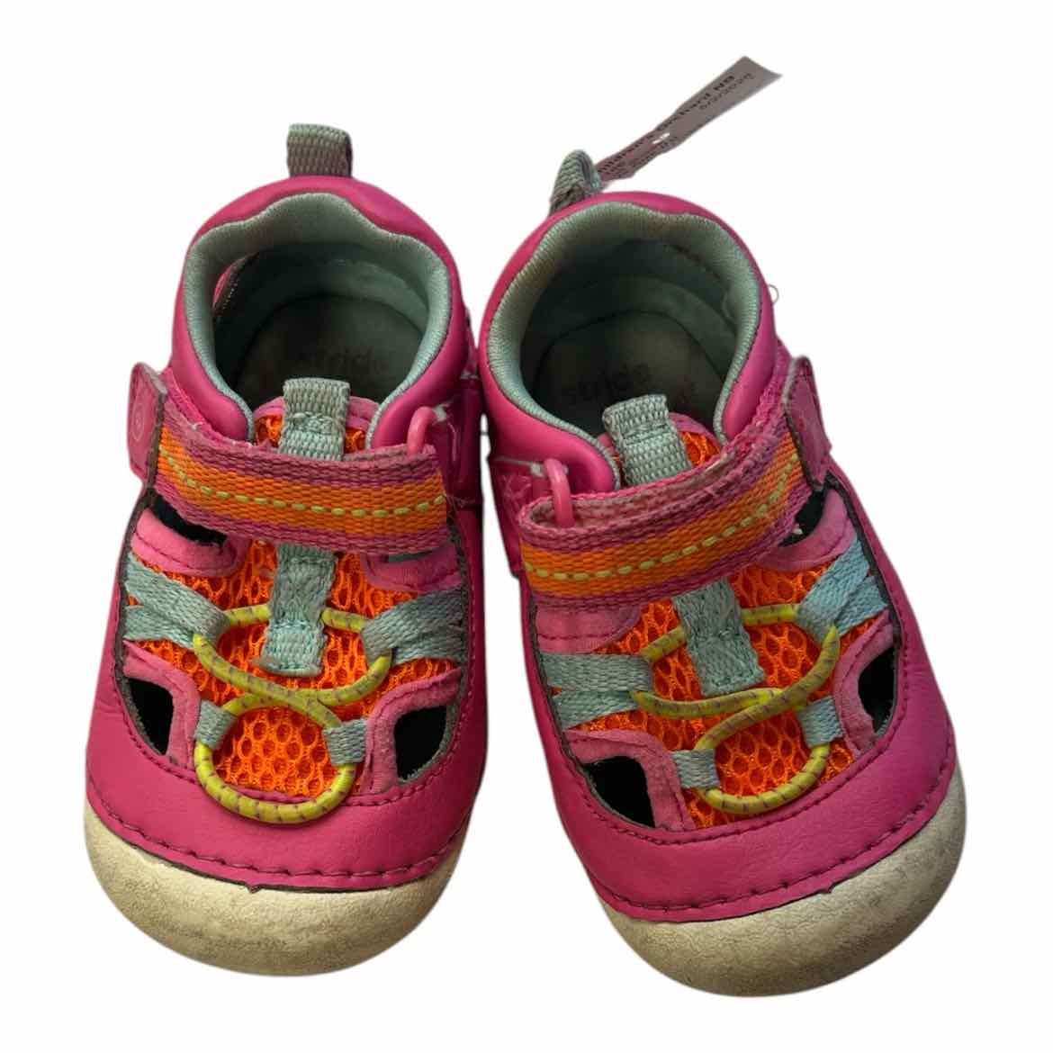 Stride Rite (B) Pink Toddler Shoe Size 4 (Toddler) Girl's Casual Shoes