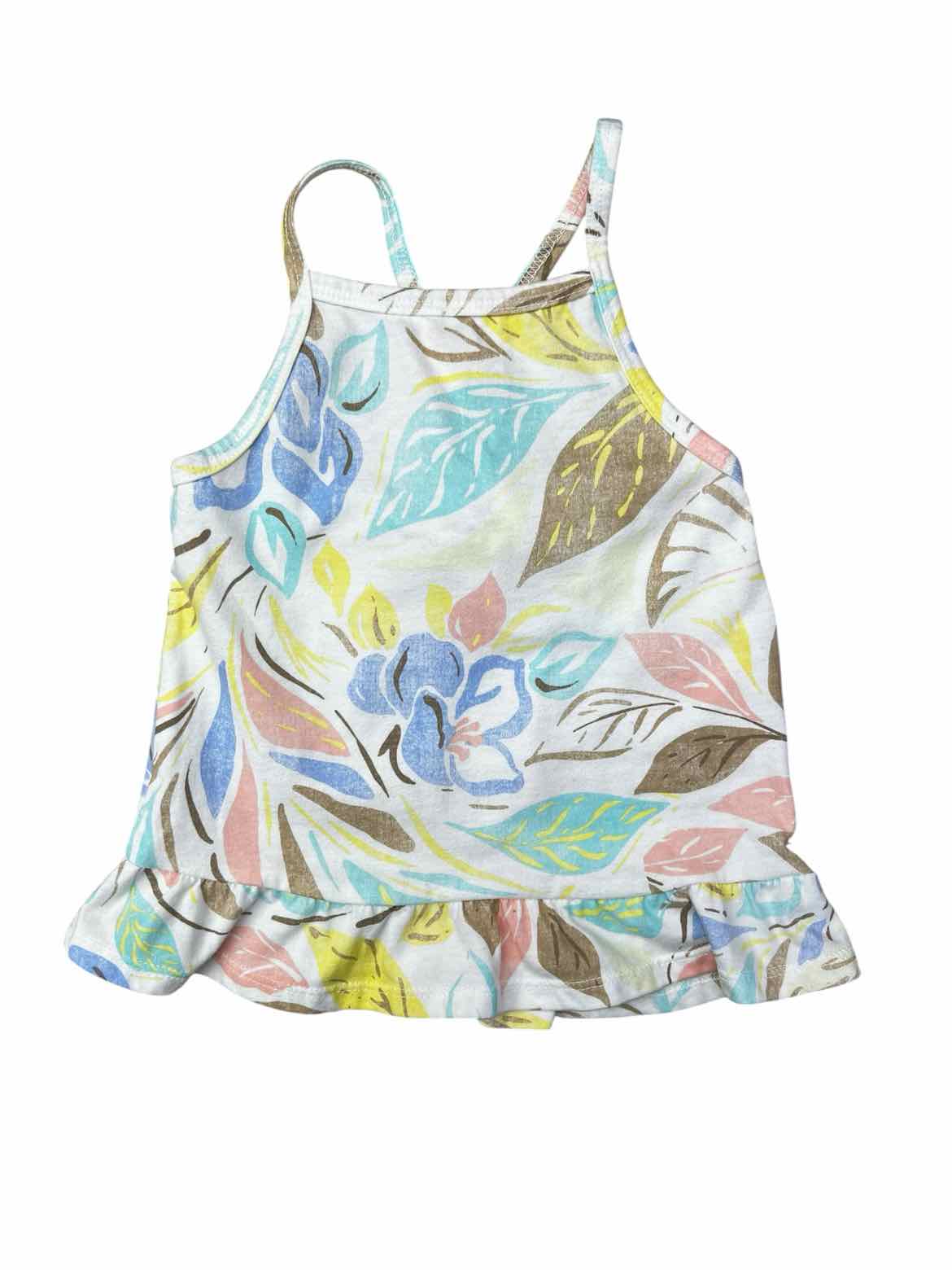OshKosh BGosh (B) White Toddler Size 3 Girl's TankTop