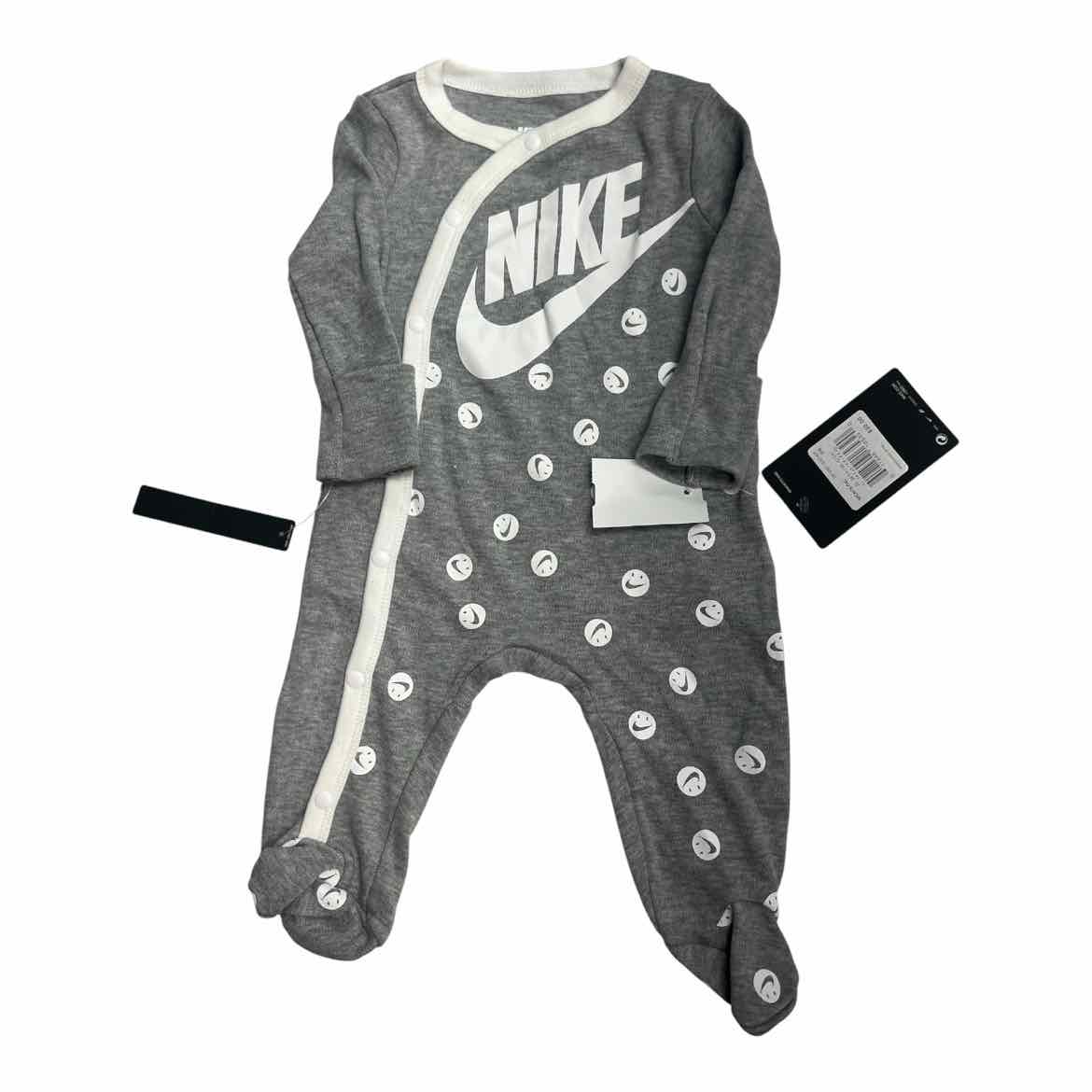 Nike (B) Grey Infant Size 3 MO Boy's 1PCSleepwear