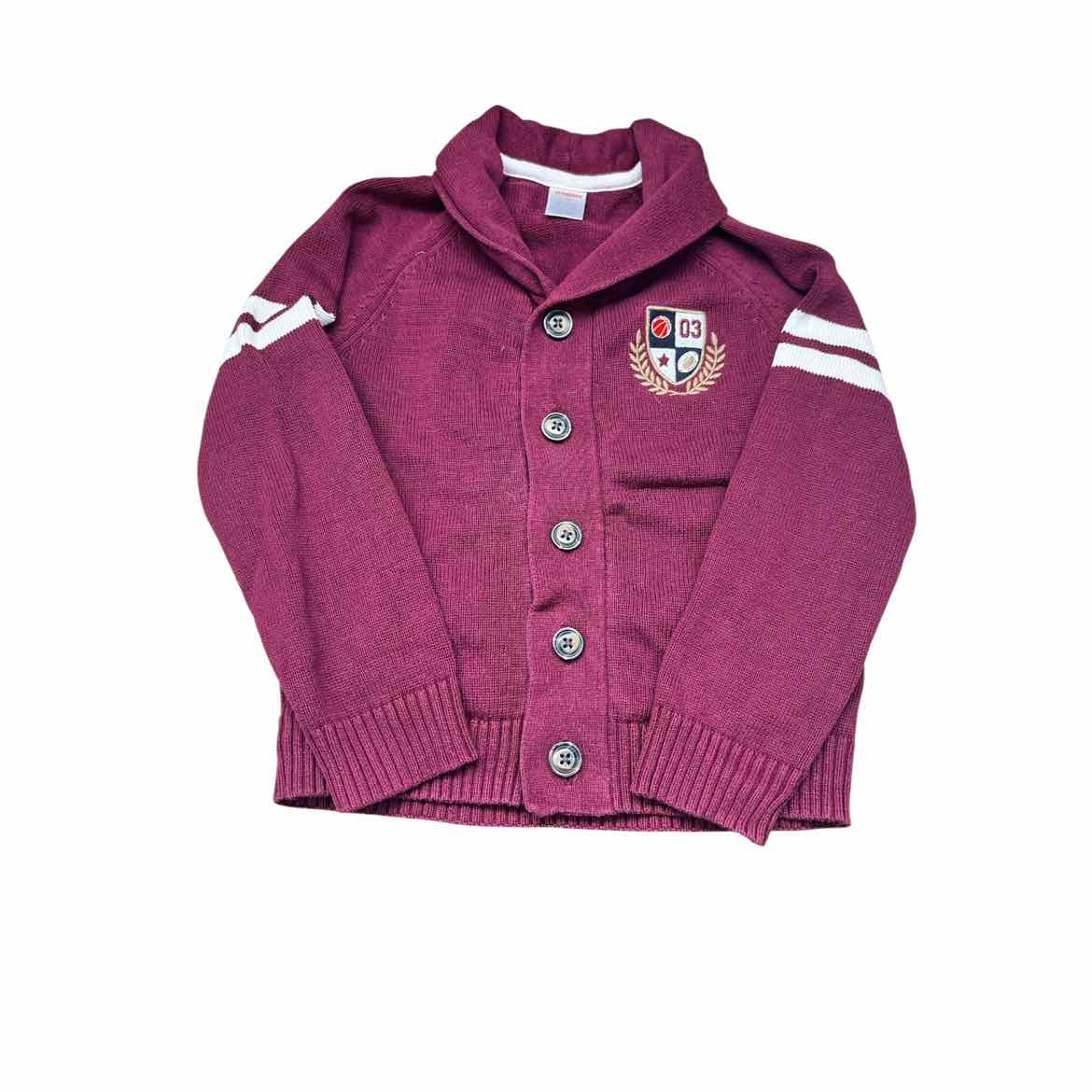 Gymboree (C) Maroon Youth Size 6 Boy's SweaterLight