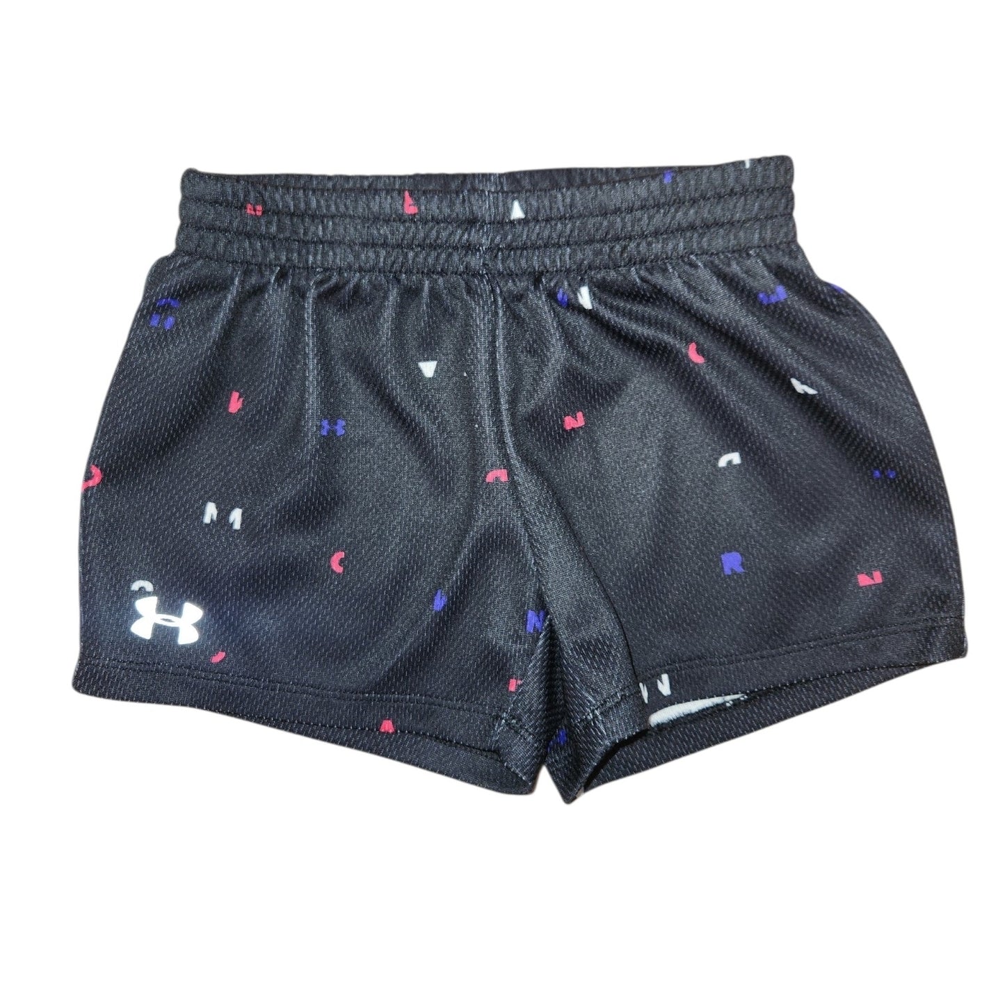 Under Armour (B) Black Toddler Size 4T Girl's ShortAthletic
