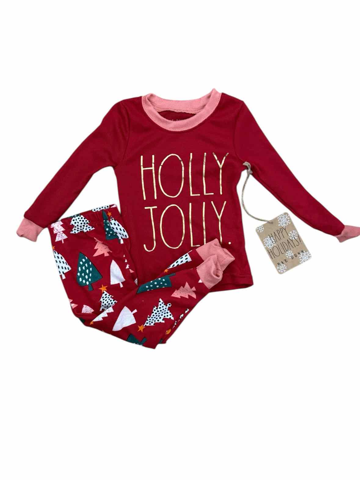 Rae Dunn (D) Red Toddler Size 2T 2PCSleepwear