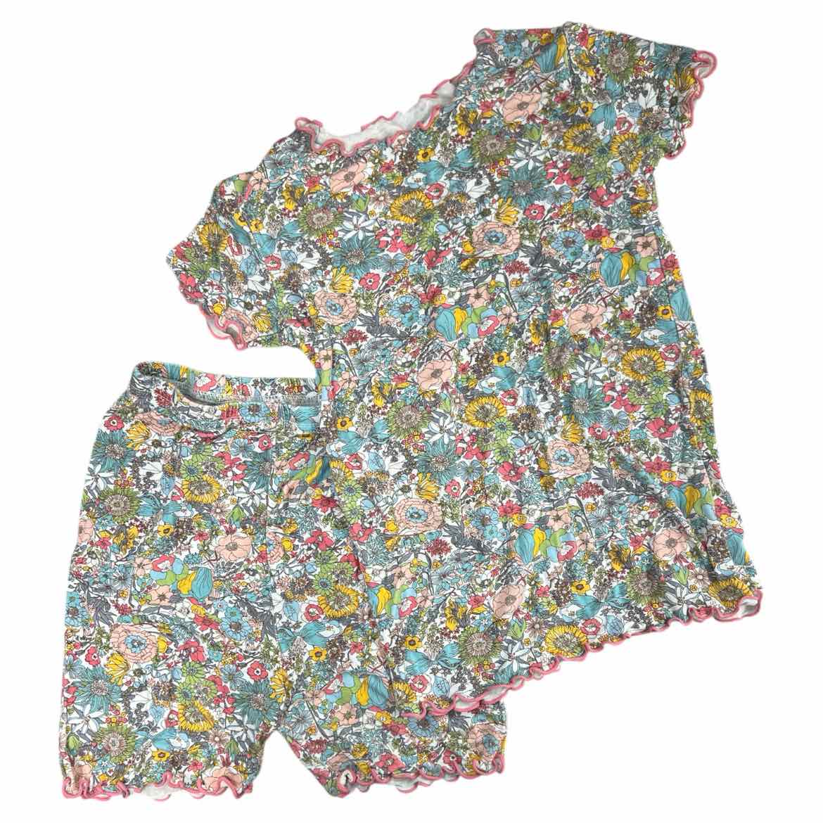 B Brand Floral Toddler Size 4T Girl's 2PCSleepwear