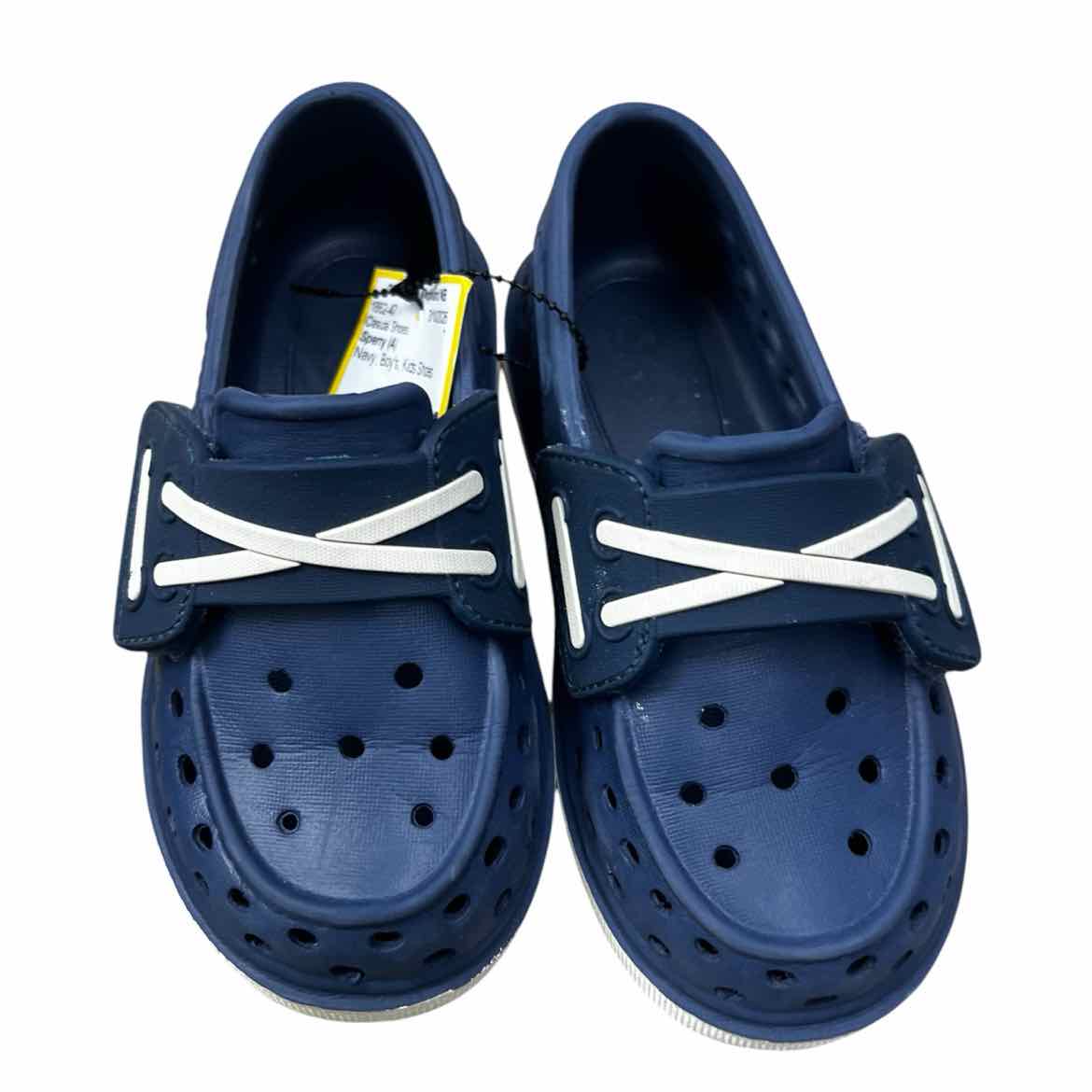 Sperry (A) Navy Toddler Shoe Size 8 (Toddler) Boy's Casual Shoes