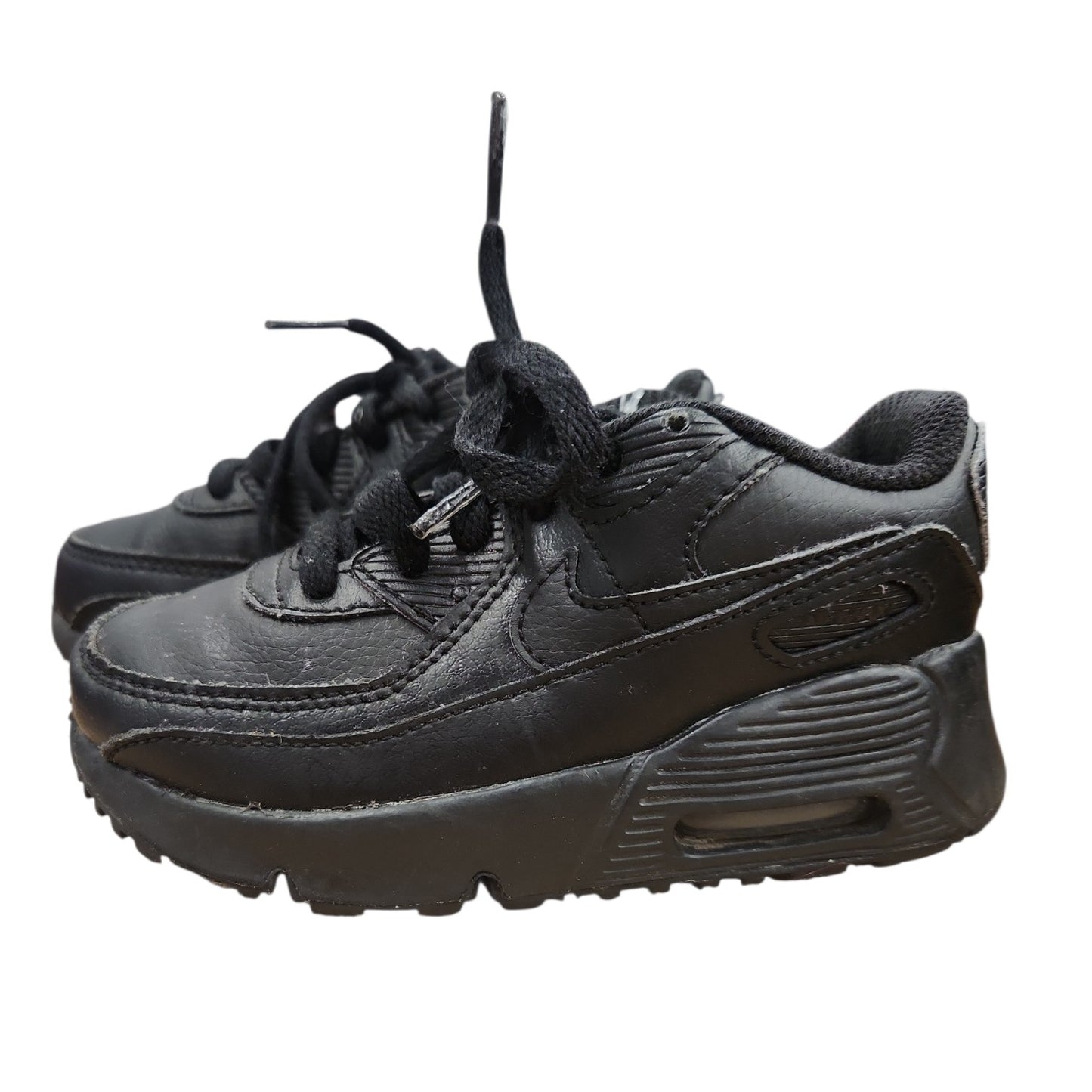 Nike (B) Black Toddler Shoe Size 9 (Toddler) Boy's Athletic Shoes