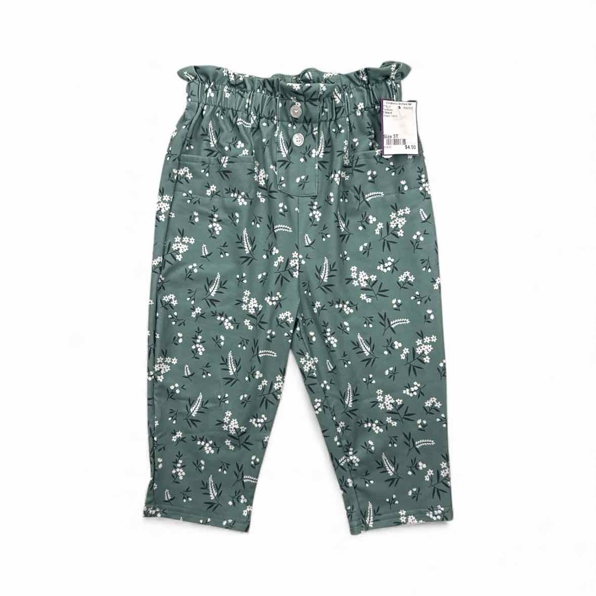 D Brand Green Toddler Size 3T PantBasic