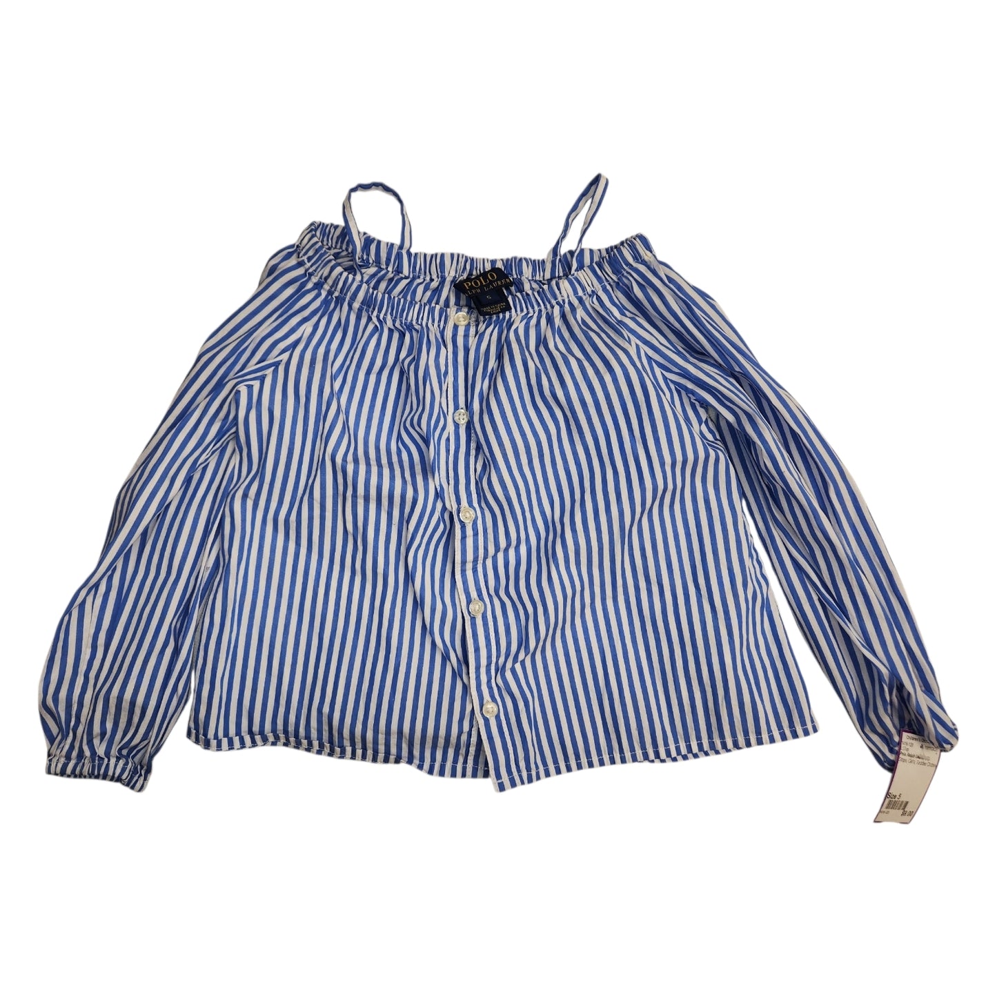 Polo Ralph Lauren (A) Stripe Toddler Size 5 LSTop