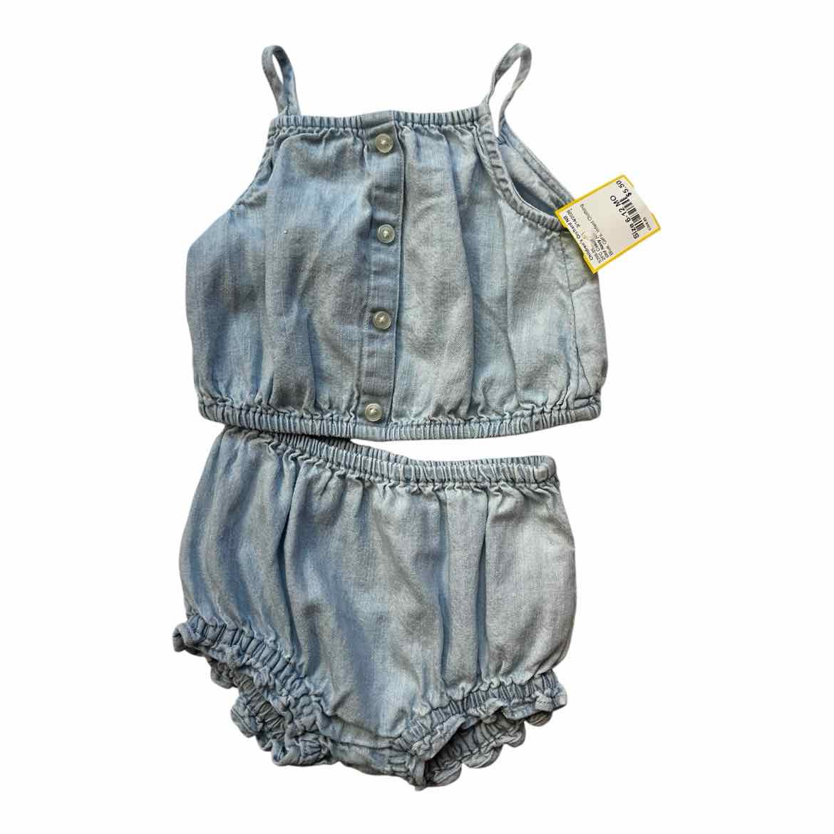 Old Navy (C) Blue Infant Size 6-12 MO Girl's 2PC Casual