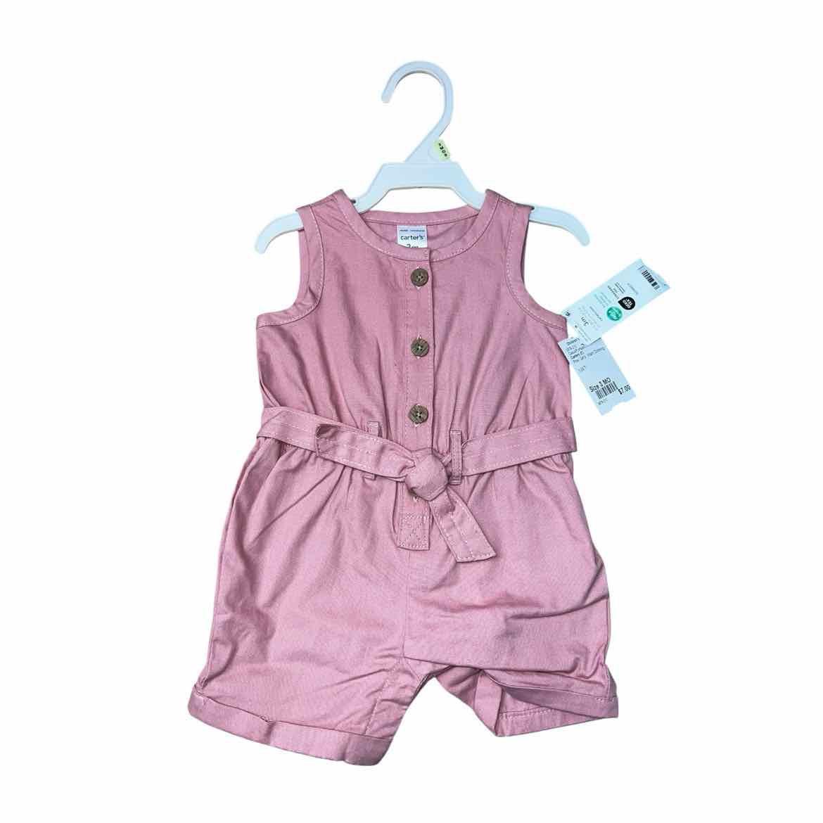 Carters (C) Pink Infant Size 3 MO Girl's CasualRomper