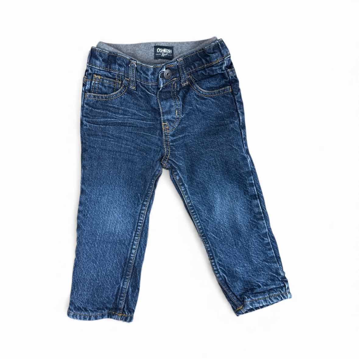 OshKosh BGosh (B) Blue Infant Size 18 MO Boy's Jeans