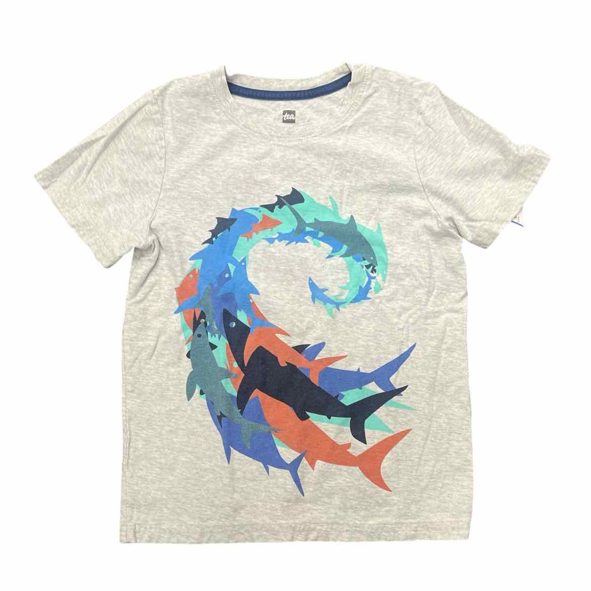 Tea Collection (A) Grey Youth Size 8 Boy's SSTopBasic