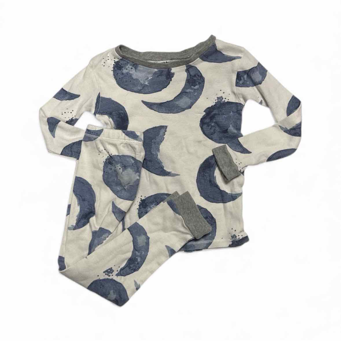 Burts Bees (C) White Print Toddler Size 4T 2PCSleepwear