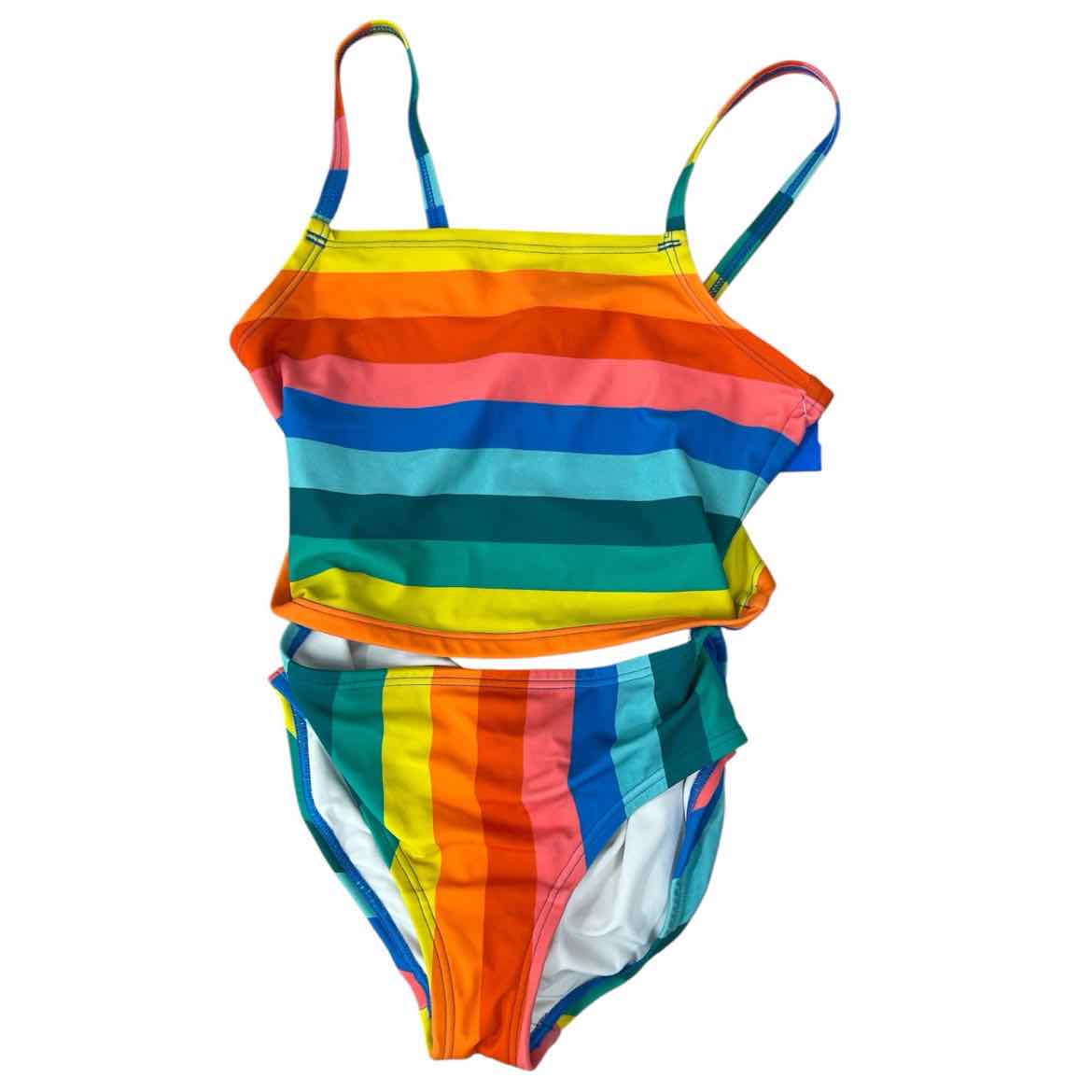 Hanna Andersson (A) Multi-Color Youth Size 8 Girl's 2PCSwimwear