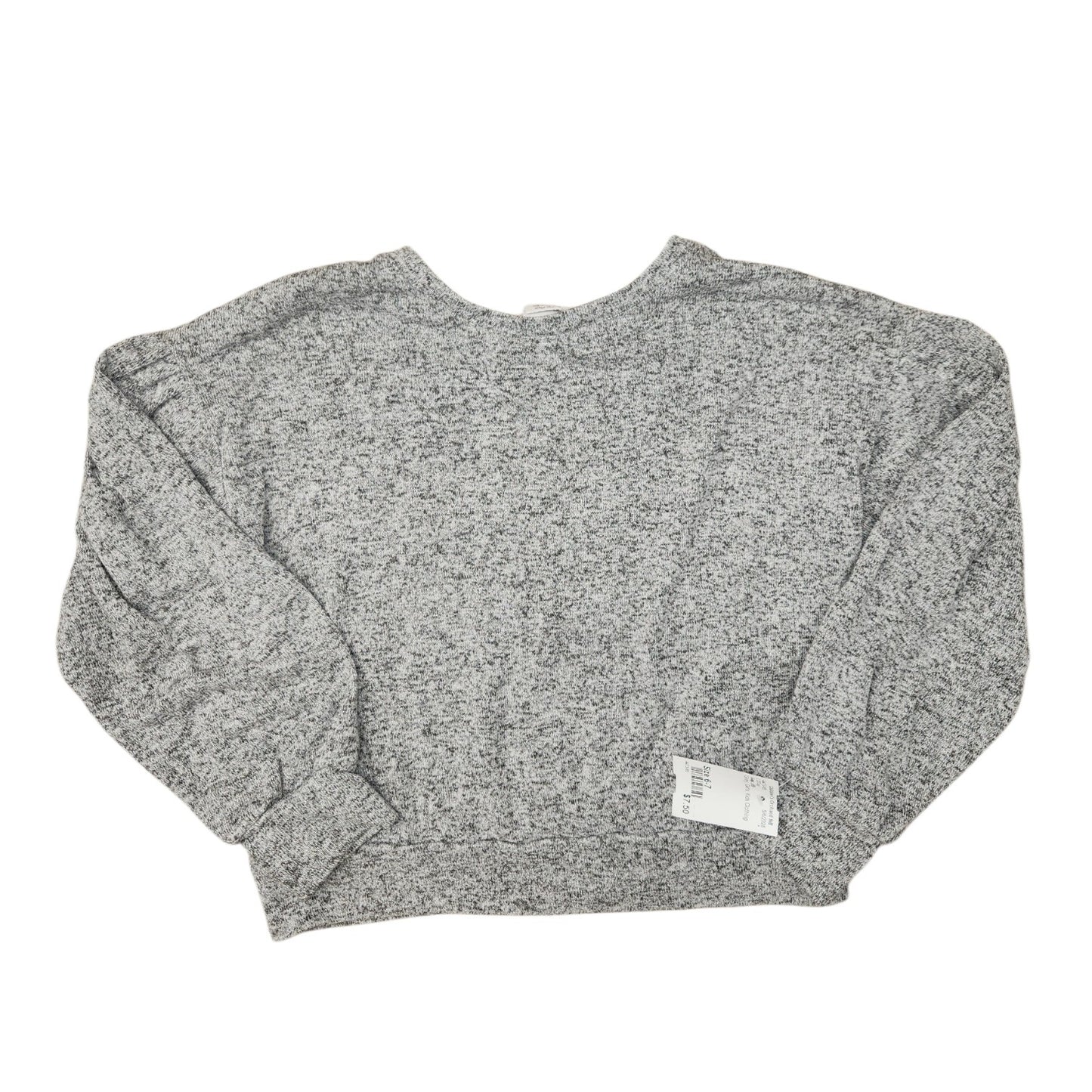 Gap (B) Grey Youth Size 6-7 Girl's LSTop