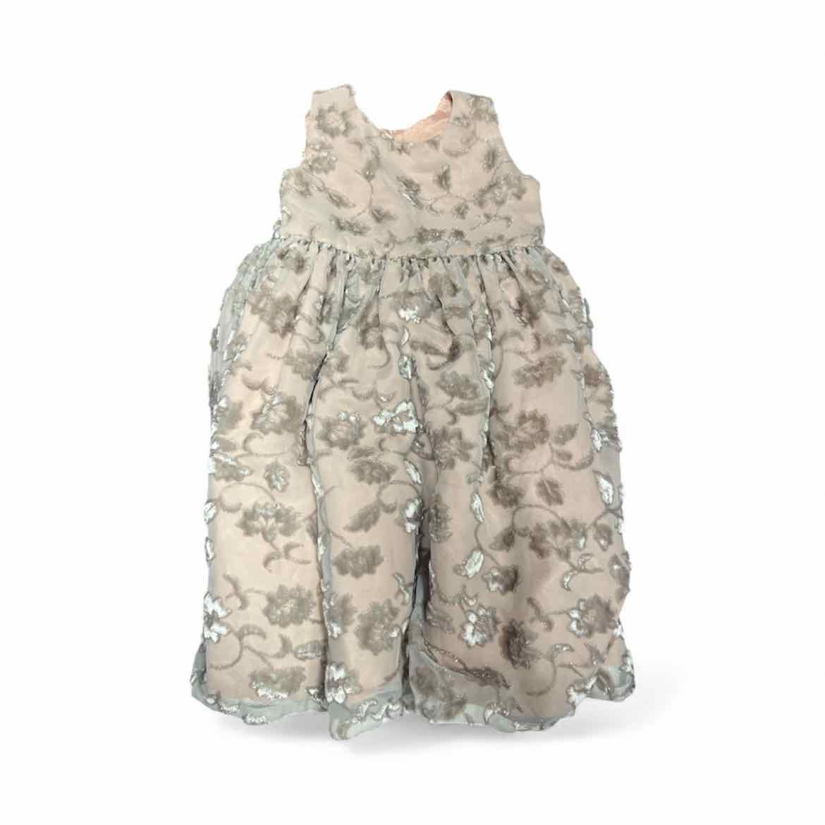 B Brand Tan Toddler Size 2T Girl's FormalDress