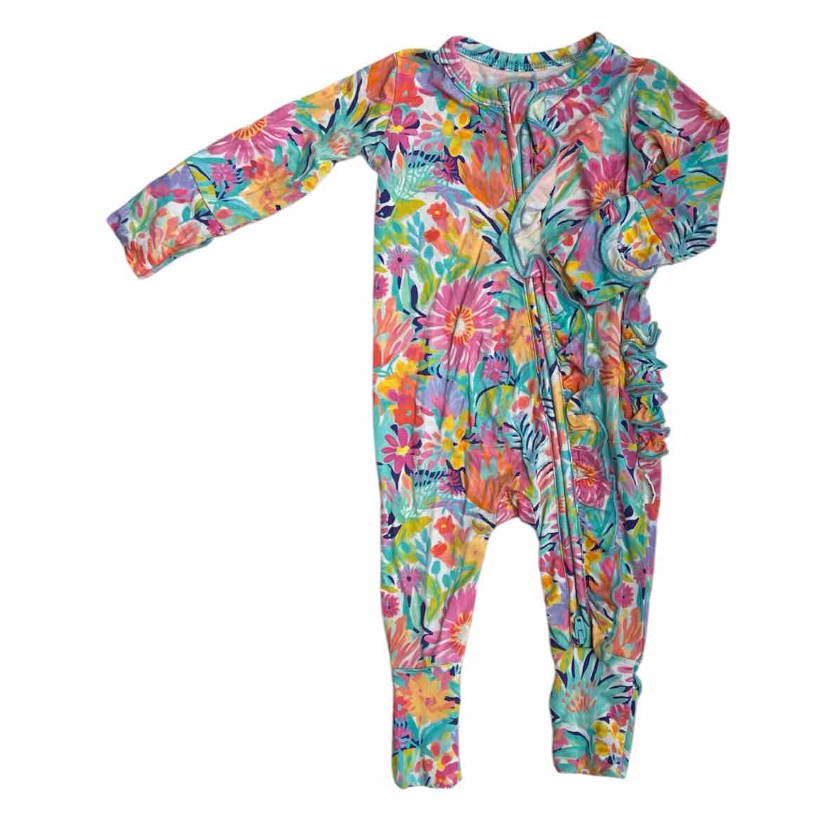 Gigi and Max (A) Tie Dye Infant Size 0-3 MO Girl's 1PCSleepwear
