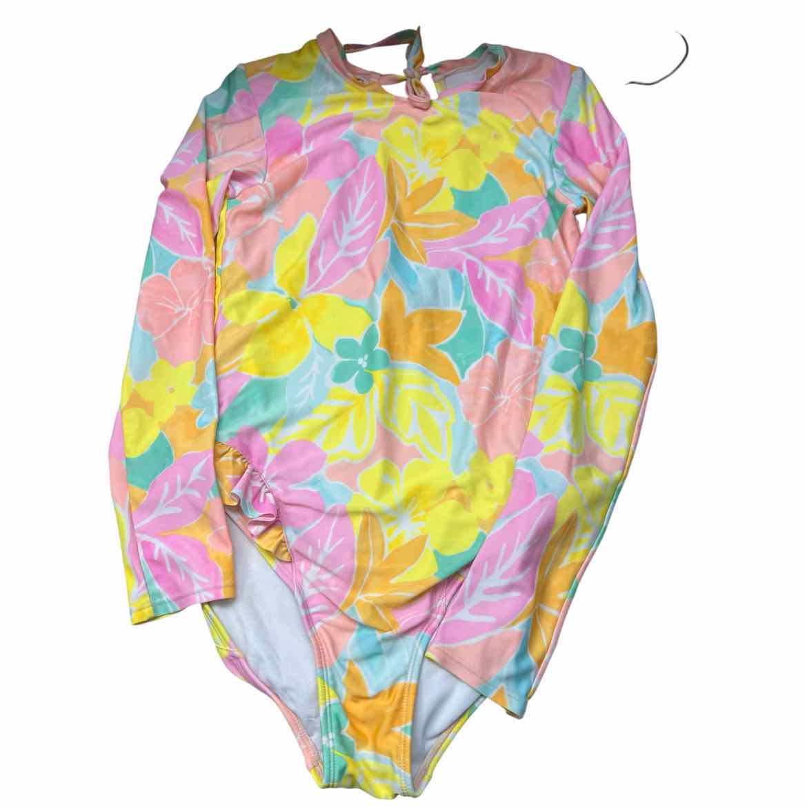 Cat and Jack (D) Multi-Color Youth Size 14 Girl's 1PCSwimwear