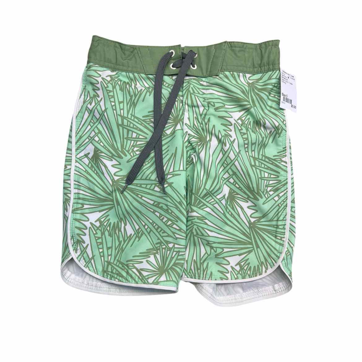 Art Class (D) Green Toddler Size 5 Boy's SwimTrunks