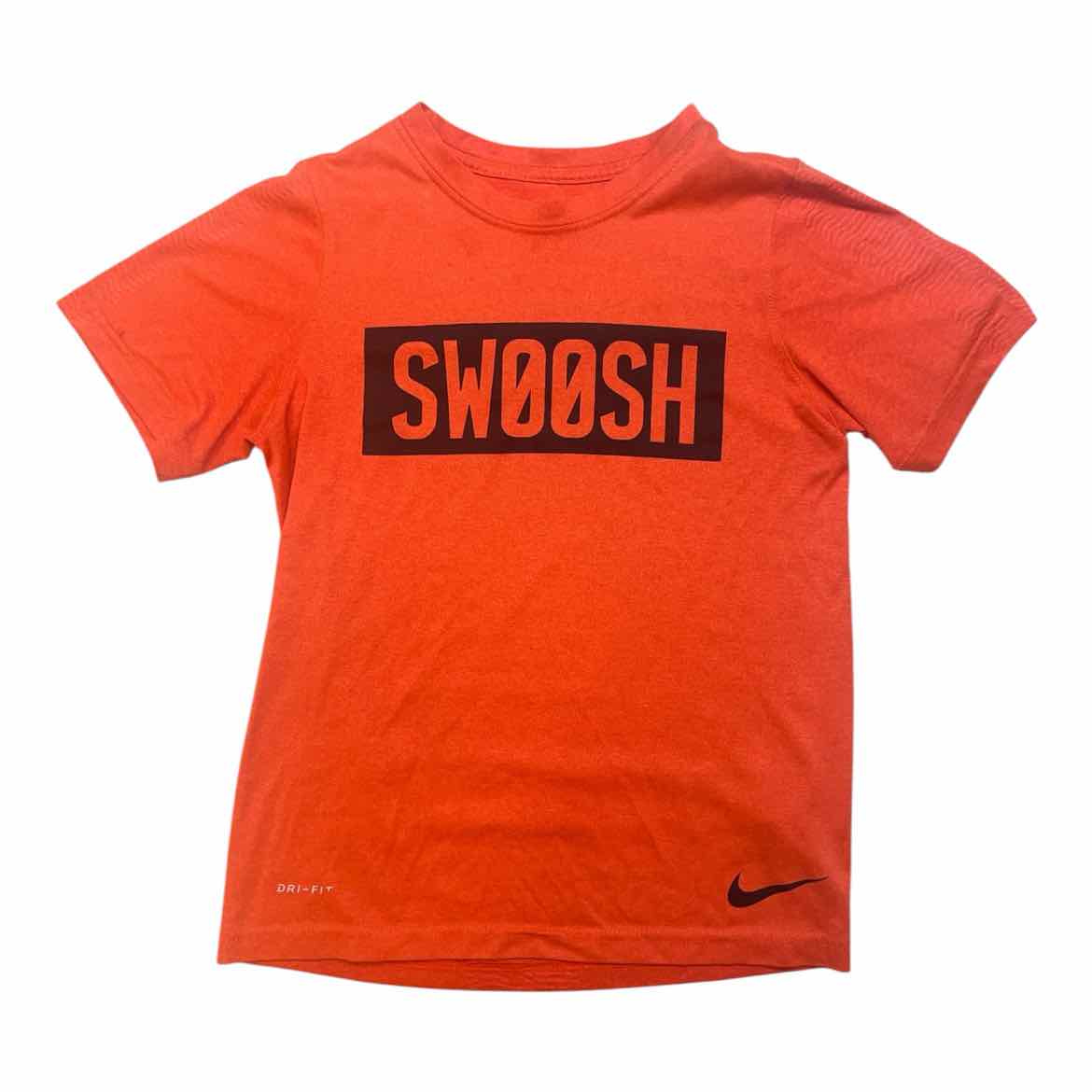 Nike (B) Orange Youth Size 8-9 Boy's AthleticTopSS