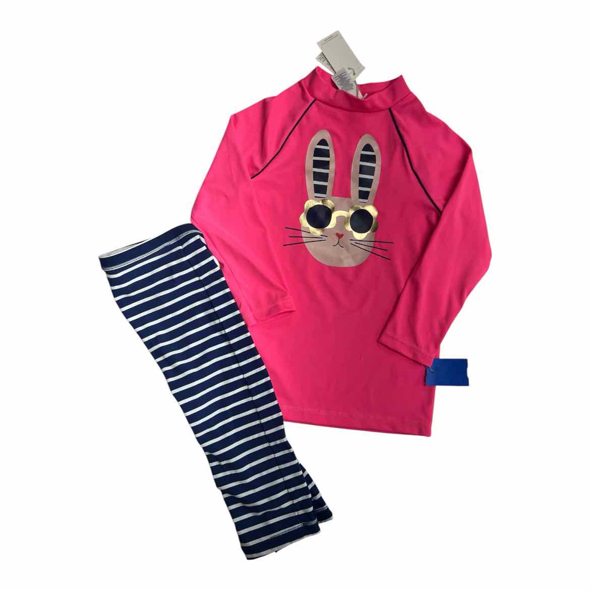 Mini Boden (A) Multi-Color Youth Size 9-10 Girl's 2PCSwimwear