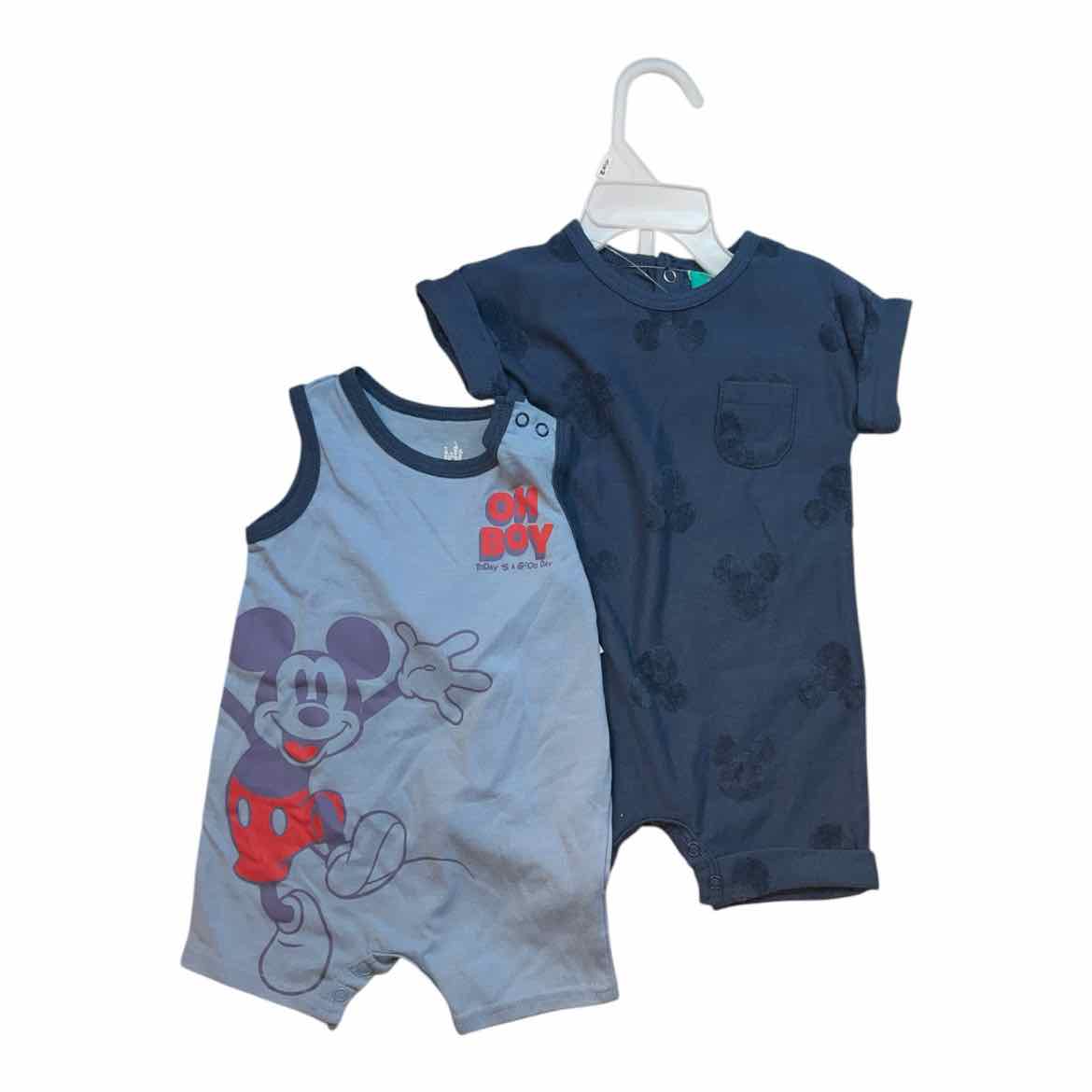 Disney (B) Blue Infant Size 3-6 MO Boy's 2PC Casual