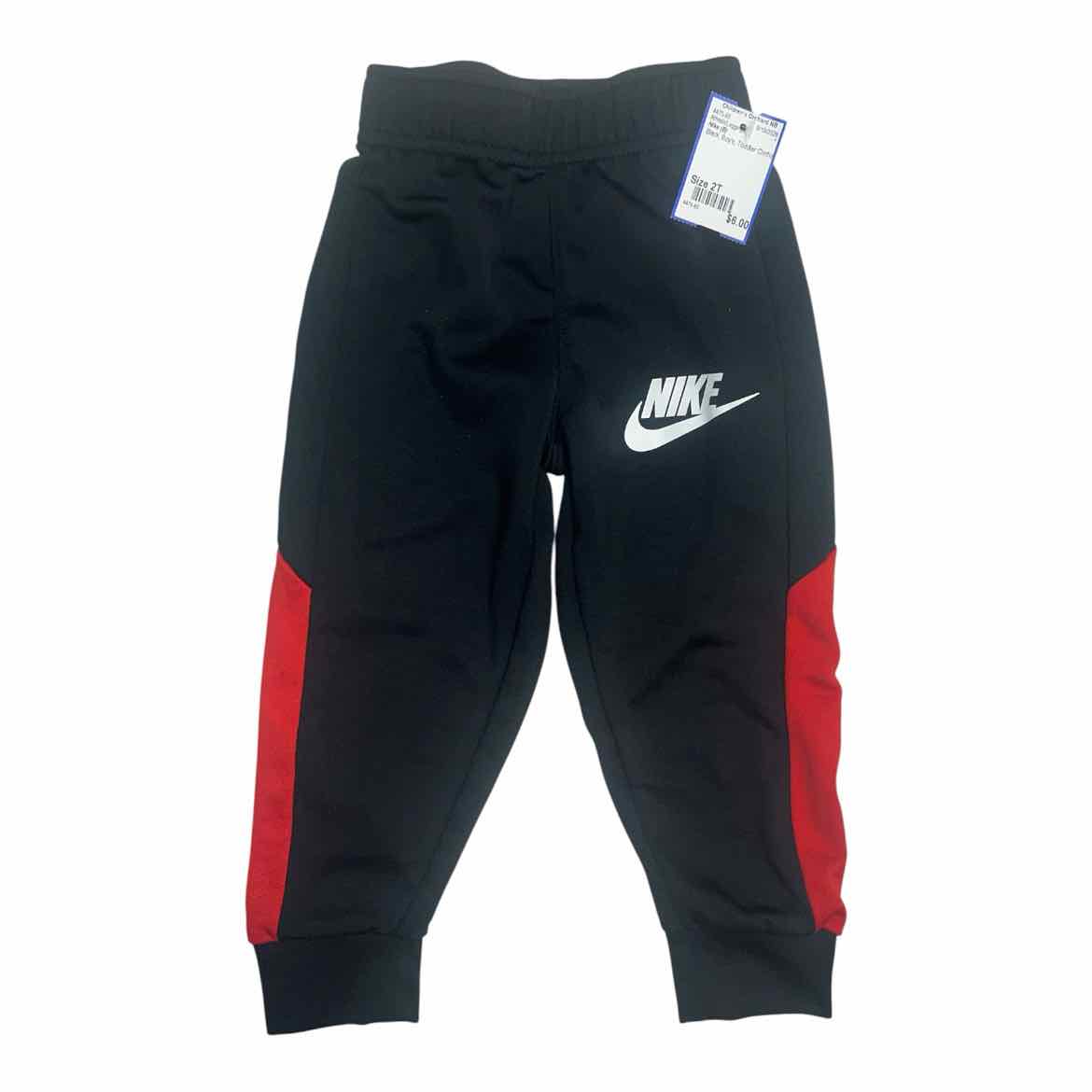 Nike (B) Black Toddler Size 2T Boy's AthleticLeggings