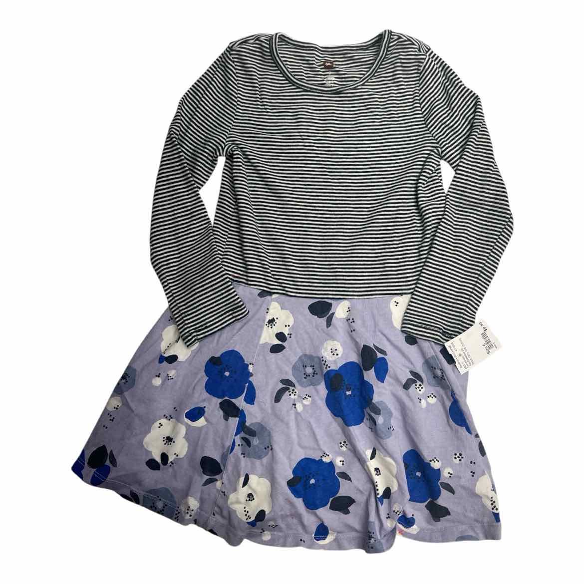 Tea Collection (A) Stripe Youth Size 6 Girl's CasualDress