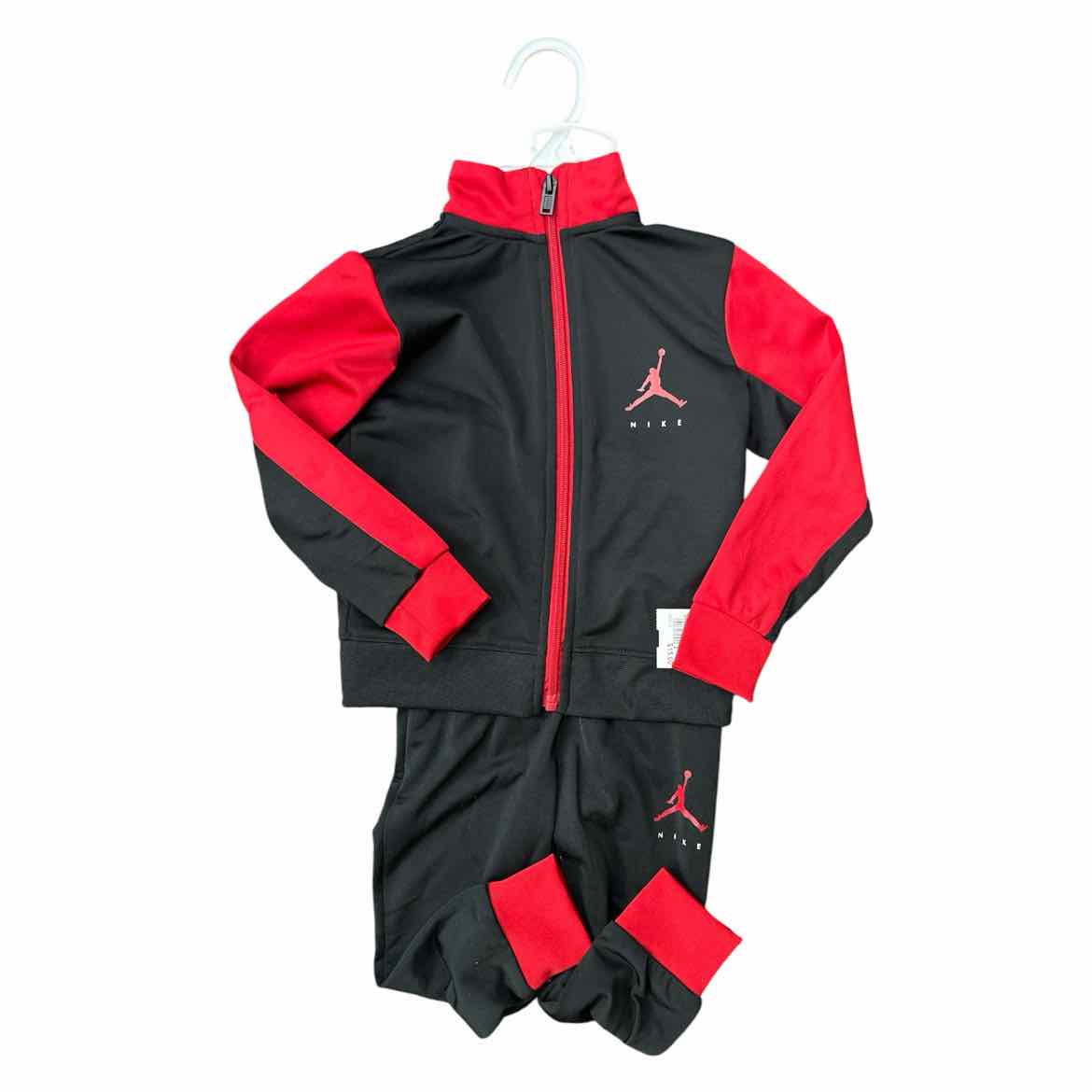 Jordan (B) Black Toddler Size 2T Boy's 2PCAthleticPantSuit