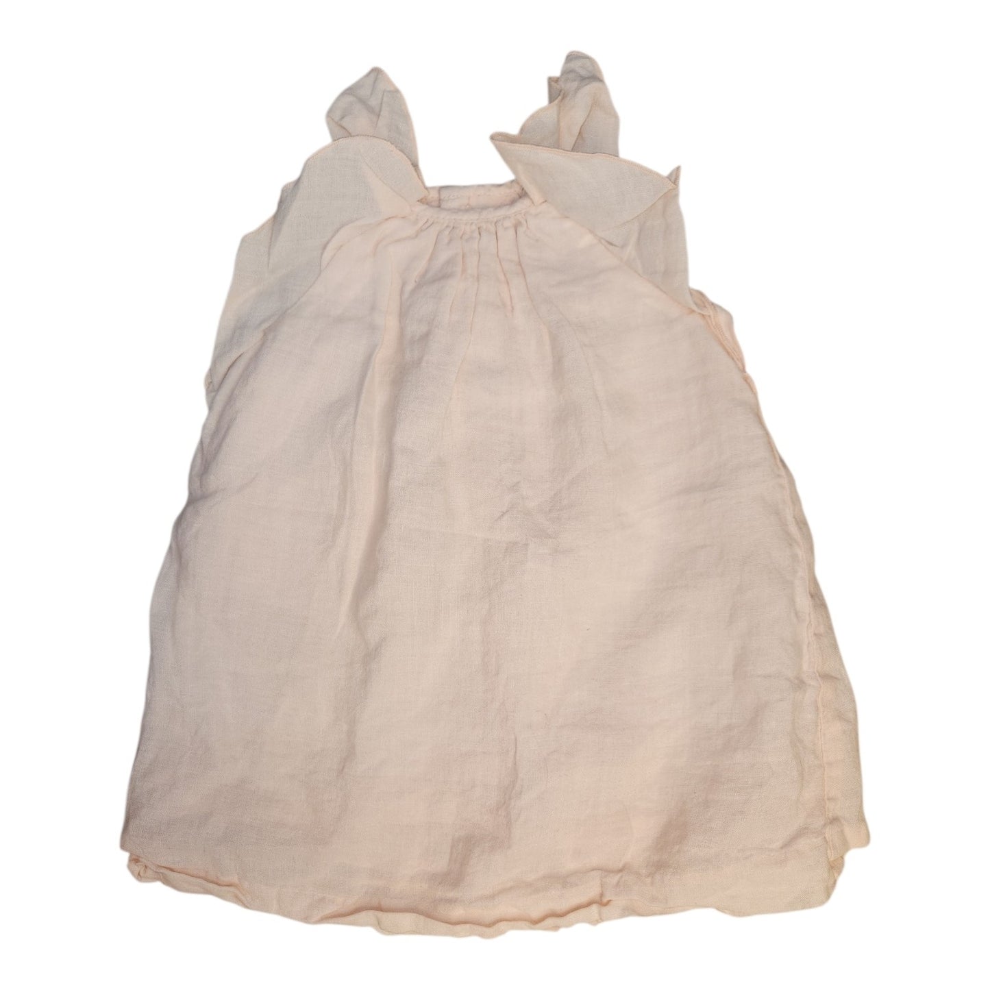 Zara (B) Peach Infant Size 18-24 MO Girl's Sundress