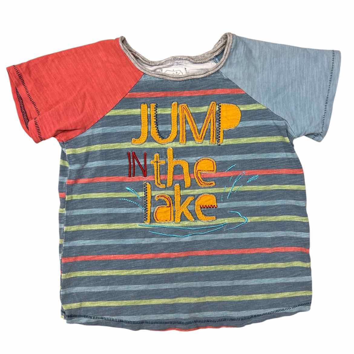 Mud Pie (B) Blue Toddler Size 4-5 Boy's SSTop