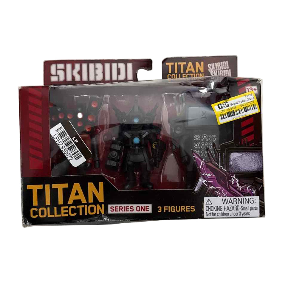 Skibidi Toilet Titan Mini Figure Set - 3pk