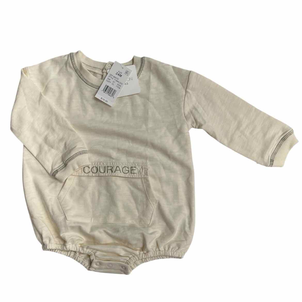 Grayson Mini (D) White Infant Size 24 MO Boy's 1PC Casual