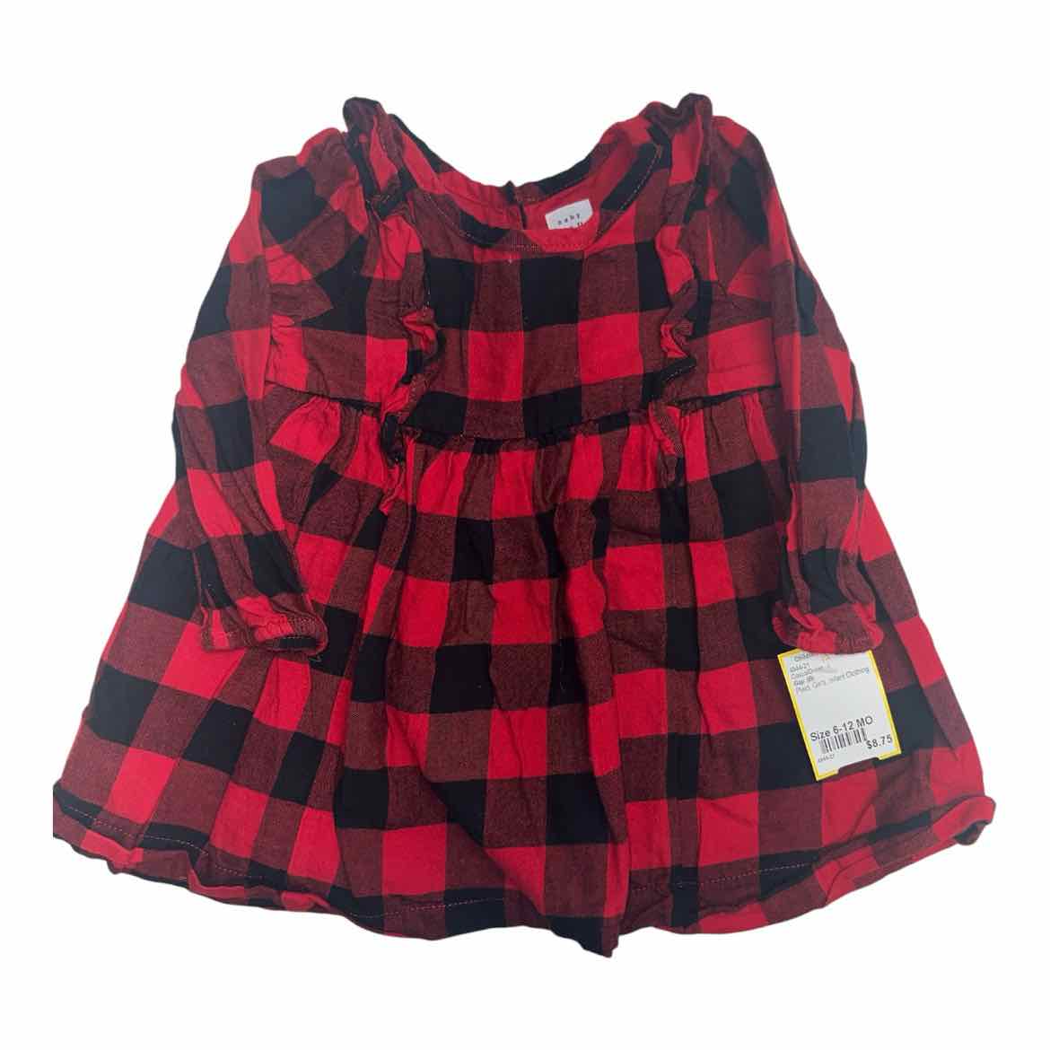 Gap (B) Plaid Infant Size 6-12 MO Girl's CasualDress