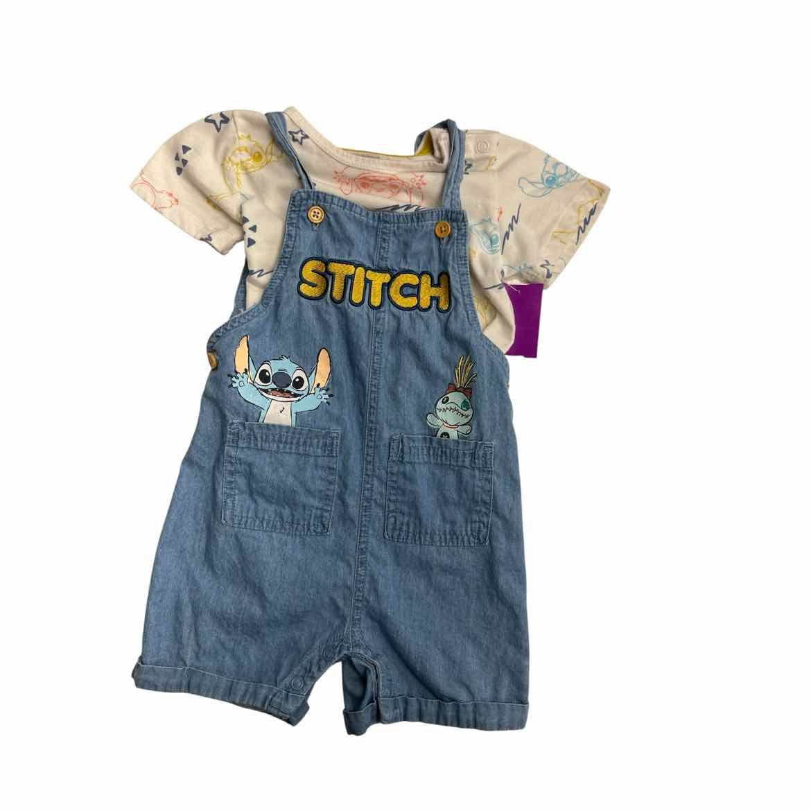 Disney (B) Blue Infant Size 18 MO 2PC Casual
