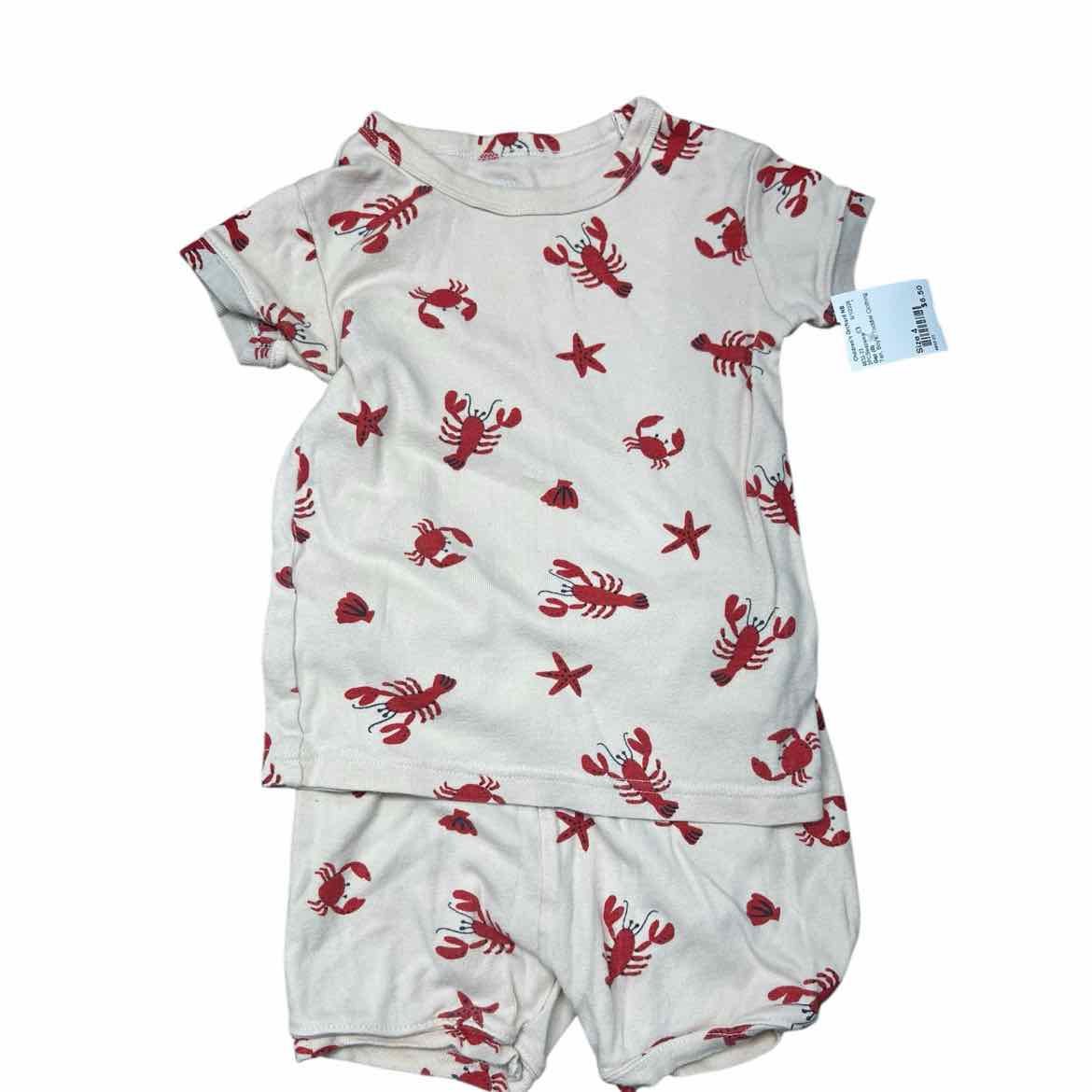 Gap (B) Tan Toddler Size 4 Boy's 2PCSleepwear